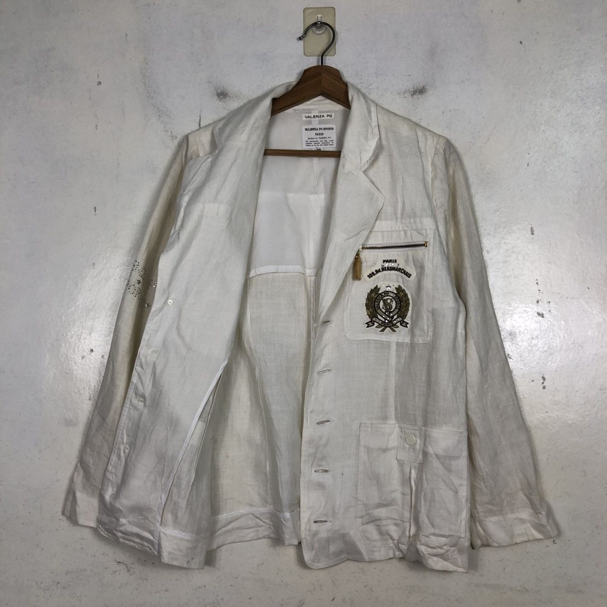 Japanese Brand Valenza Po Sports Paris Chore Work Jacket Size US M / EU 48-50 / 2 - 13 Thumbnail
