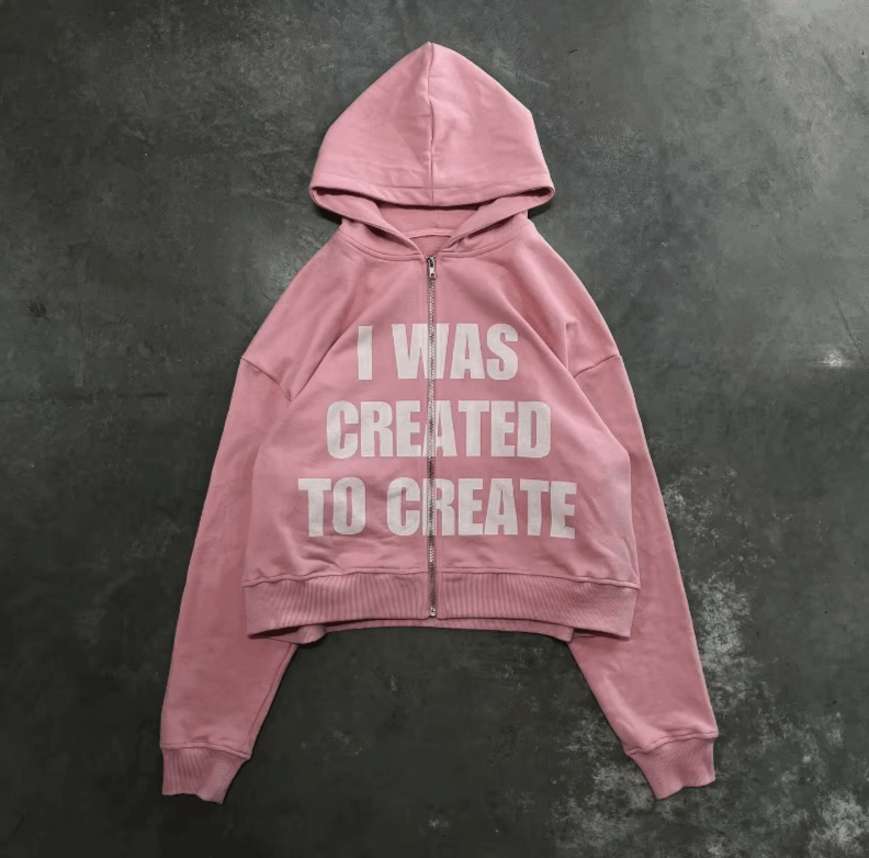 Japanese Brand printed zipper pink y2k hoodies Size US XL / EU 56 / 4 - 5 Thumbnail