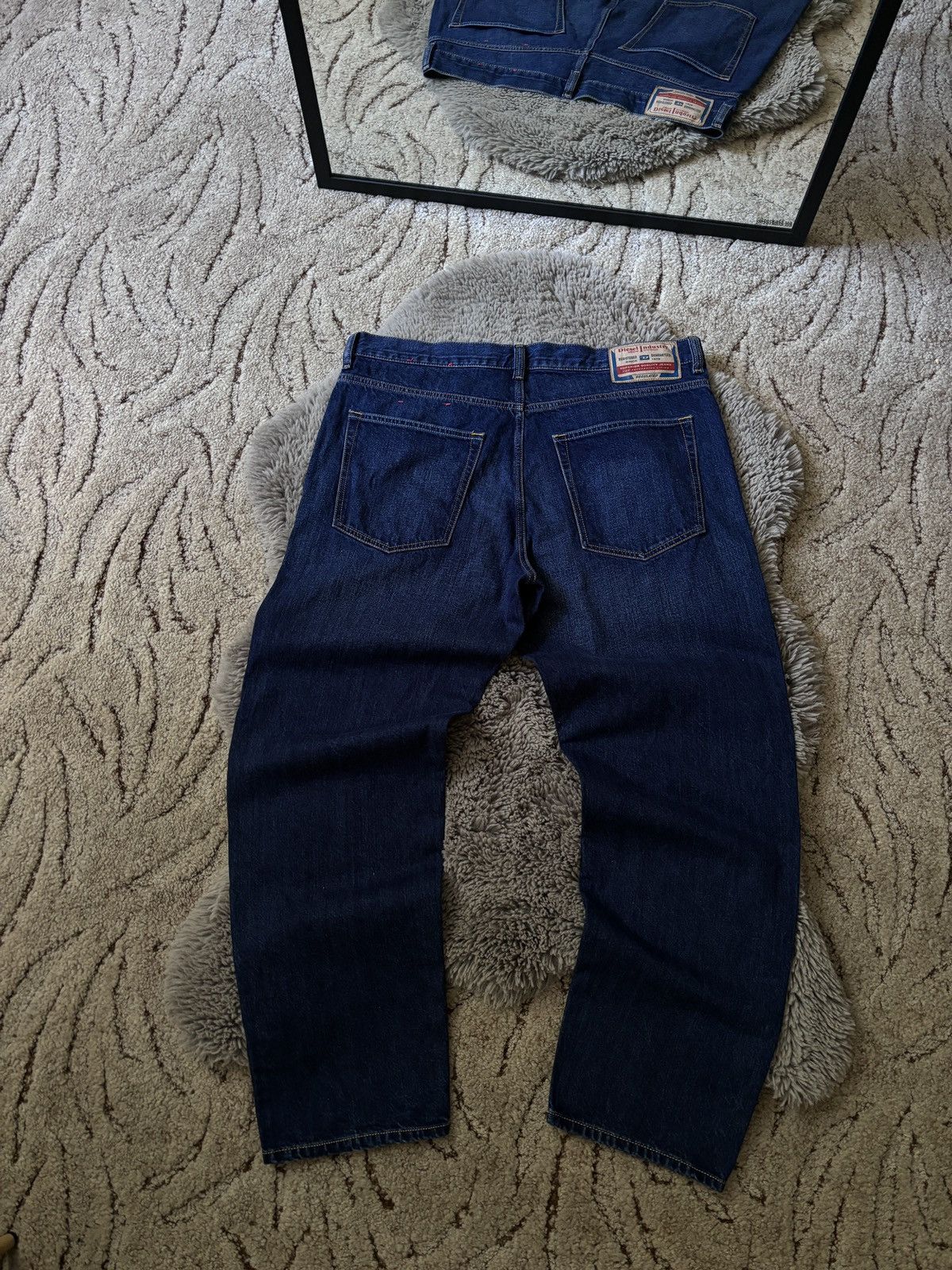 Diesel × Diesel Black Gold Diesel D-Macs 2010 jeans baggy fit blue denim pants Size US 36 / EU 52 - 5 Thumbnail