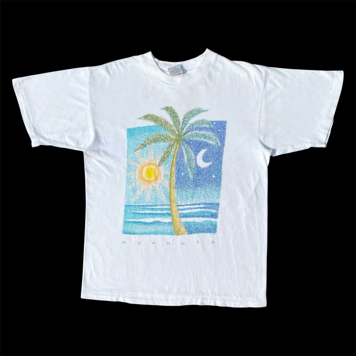 Vintage RARE ‼️ Hawaii Guam Size US S / EU 44-46 / 1 - 1 Thumbnail