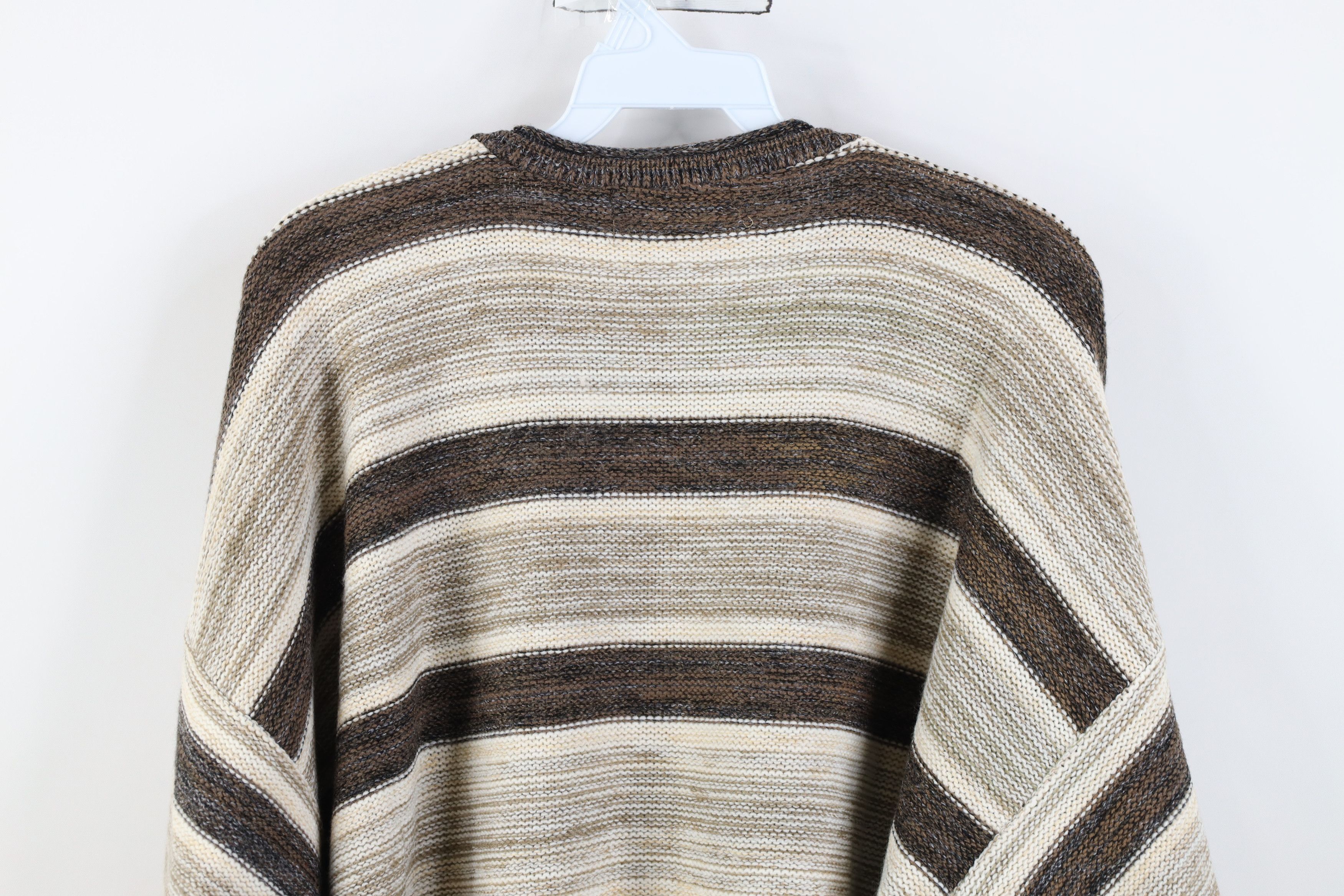 Vintage Vintage 90s Streetwear Marled Knit Sweater Earth Tone USA Size XL / US 12-14 / IT 48-50 - 10 Thumbnail