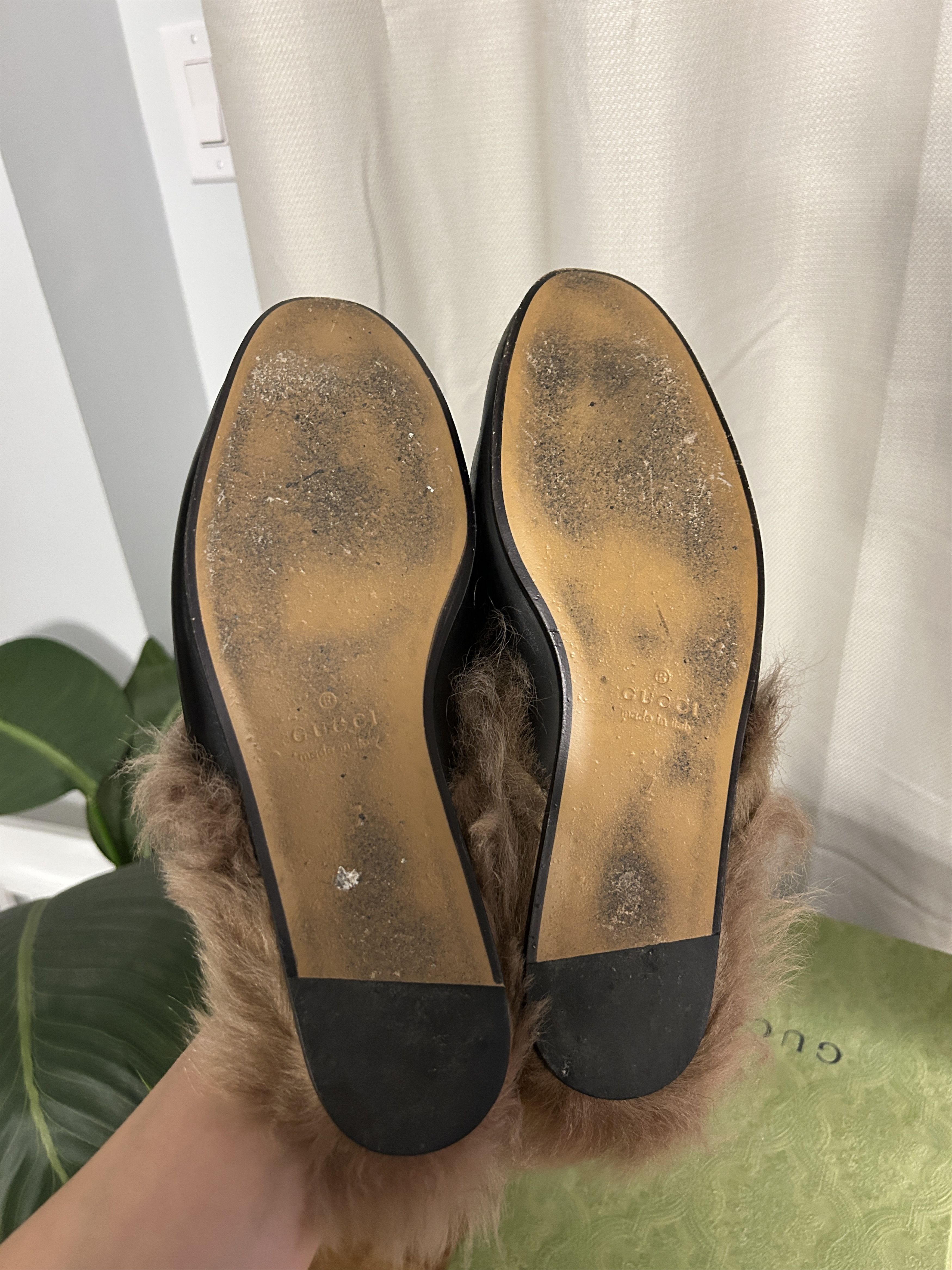 Gucci Gucci Horsebit Princetown Fur Loafers Size US 7 / EU 40 - 18 Thumbnail