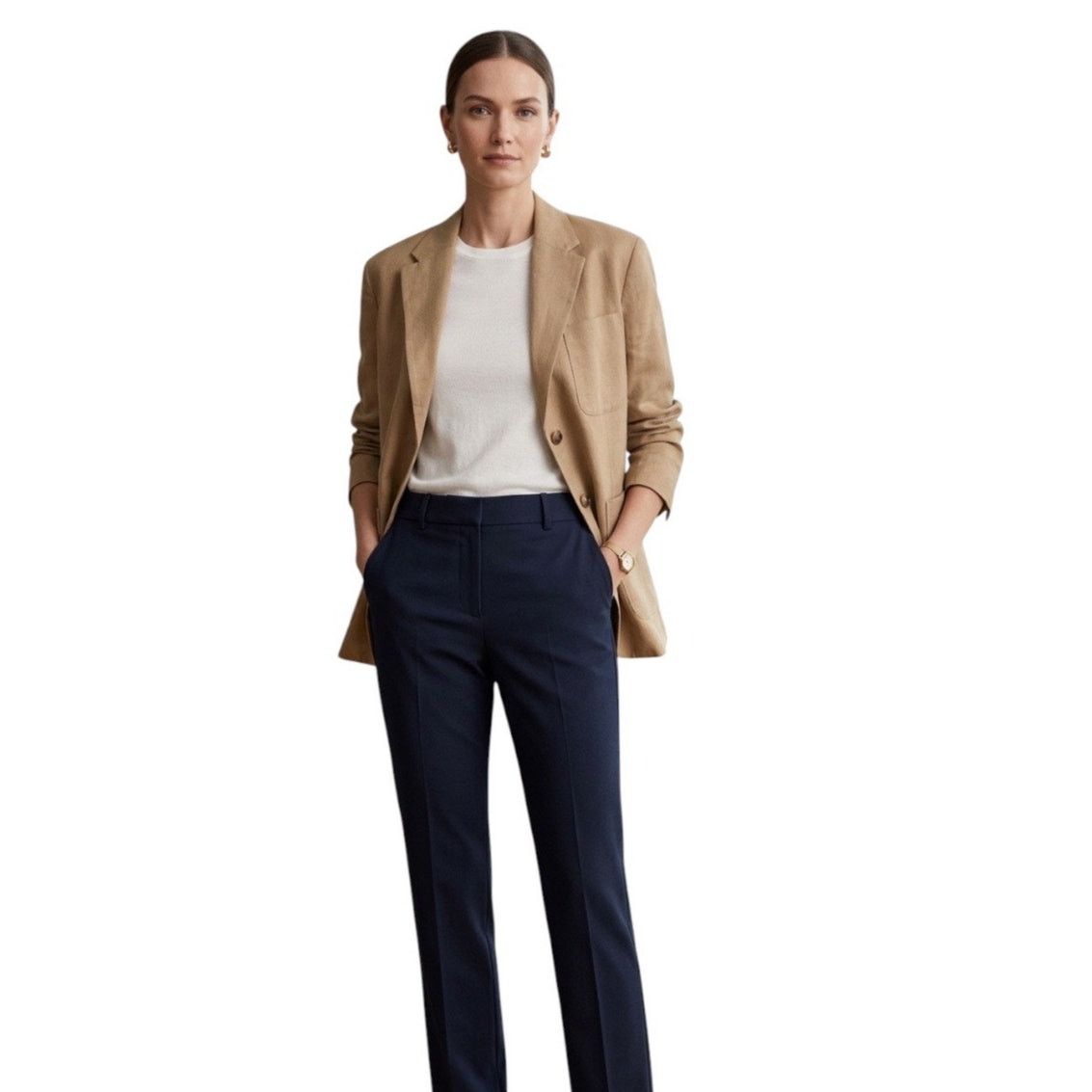 Topshop Topshop Single Breasted Oversized Blazer Jacket NWT Size S / US 4 / IT 40 - 1 Thumbnail