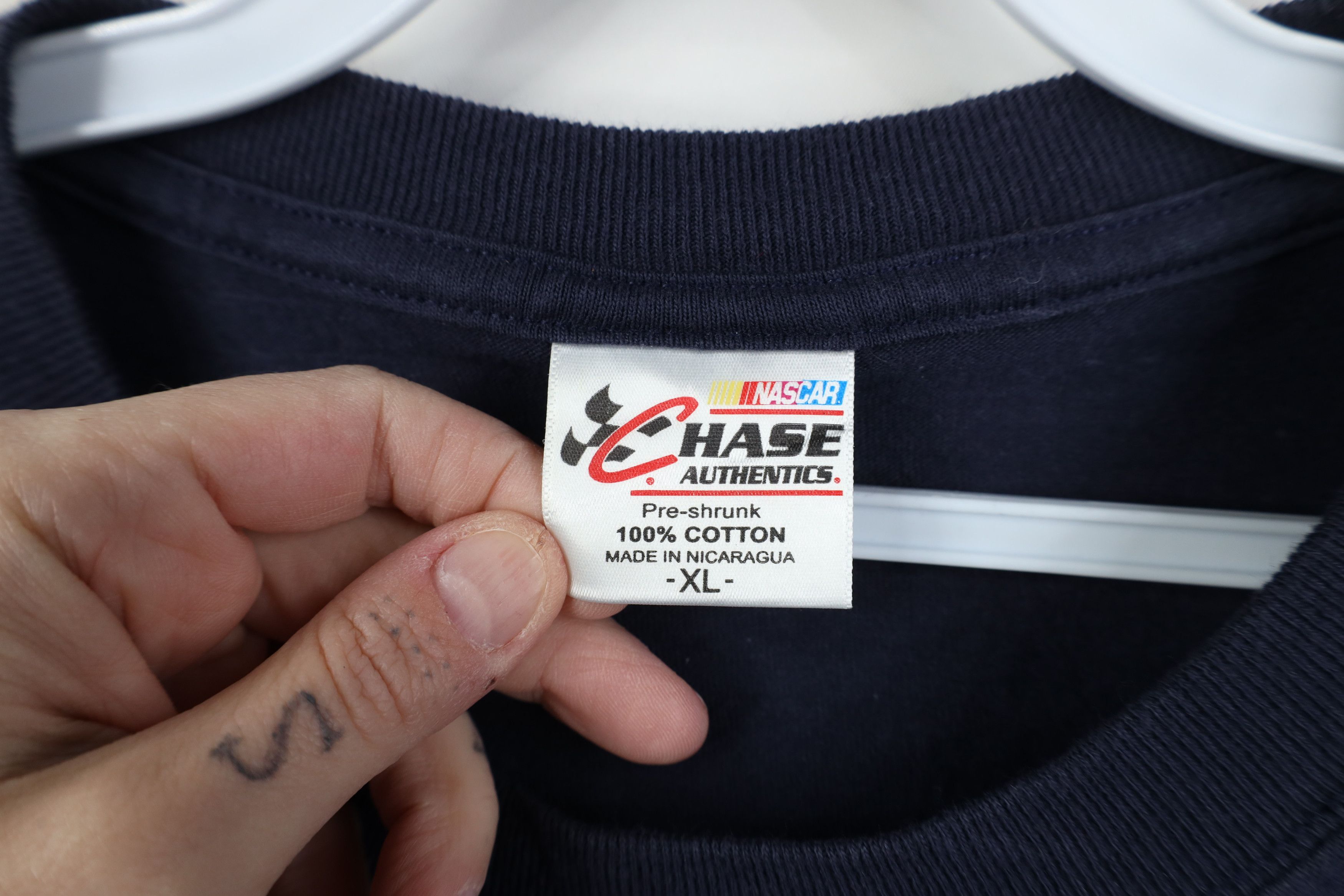 Vintage Vintage Y2K NASCAR Jr National Guard Racing T-Shirt Size US XL / EU 56 / 4 - 9 Thumbnail