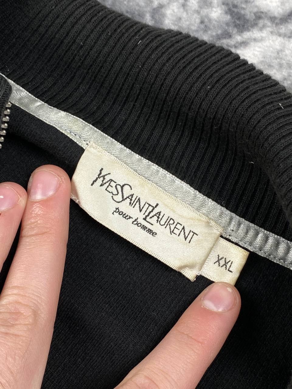 Yves Saint Laurent Vintage Yves Saint Laurent Full Zip Sweatshirt Men Size 2XL Size US XXL / EU 58 / 5 - 5 Thumbnail