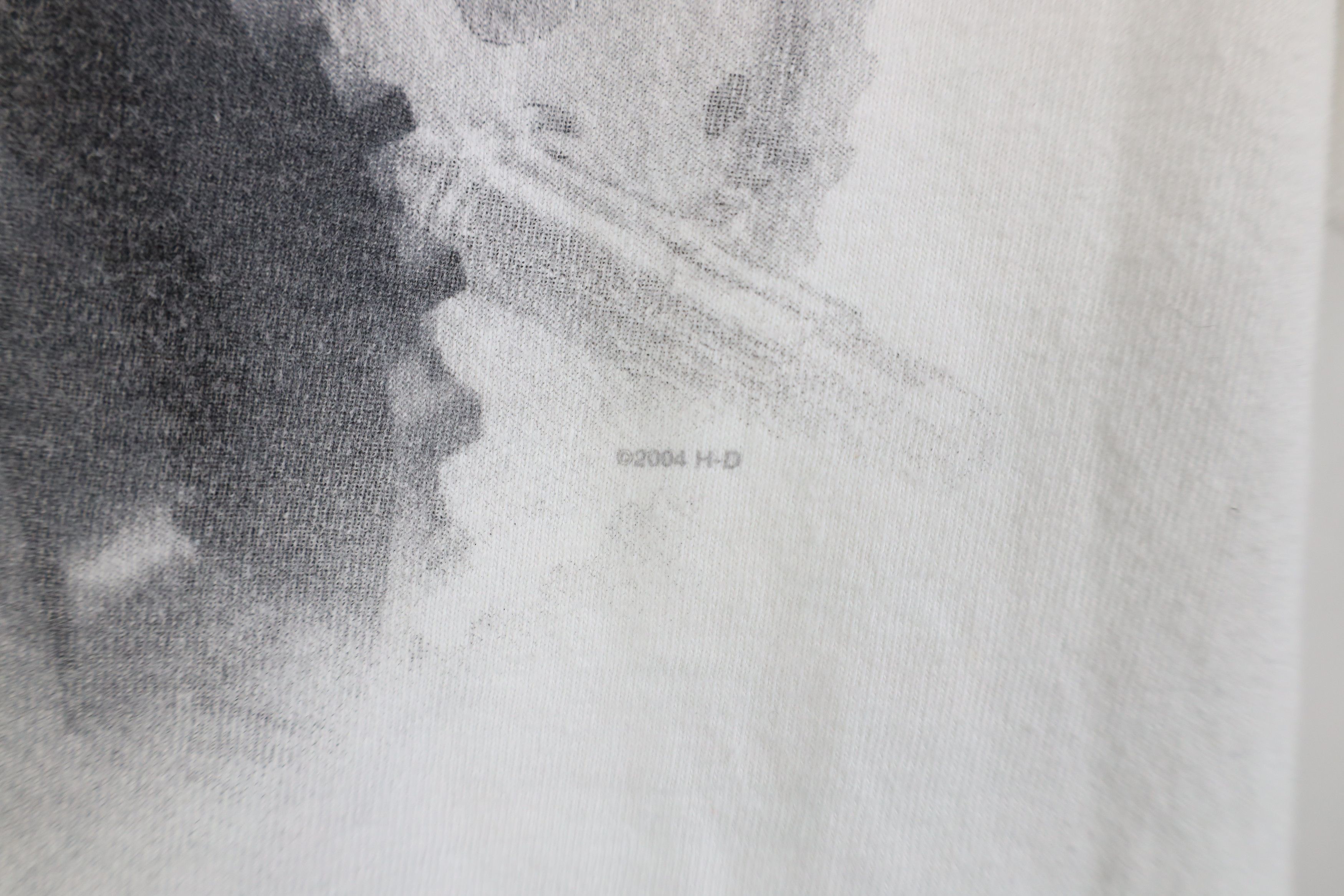 Harley Davidson Vintage Y2K 2004 Harley Davidson Stroke It T-Shirt White Size S / US 4 / IT 40 - 6 Thumbnail