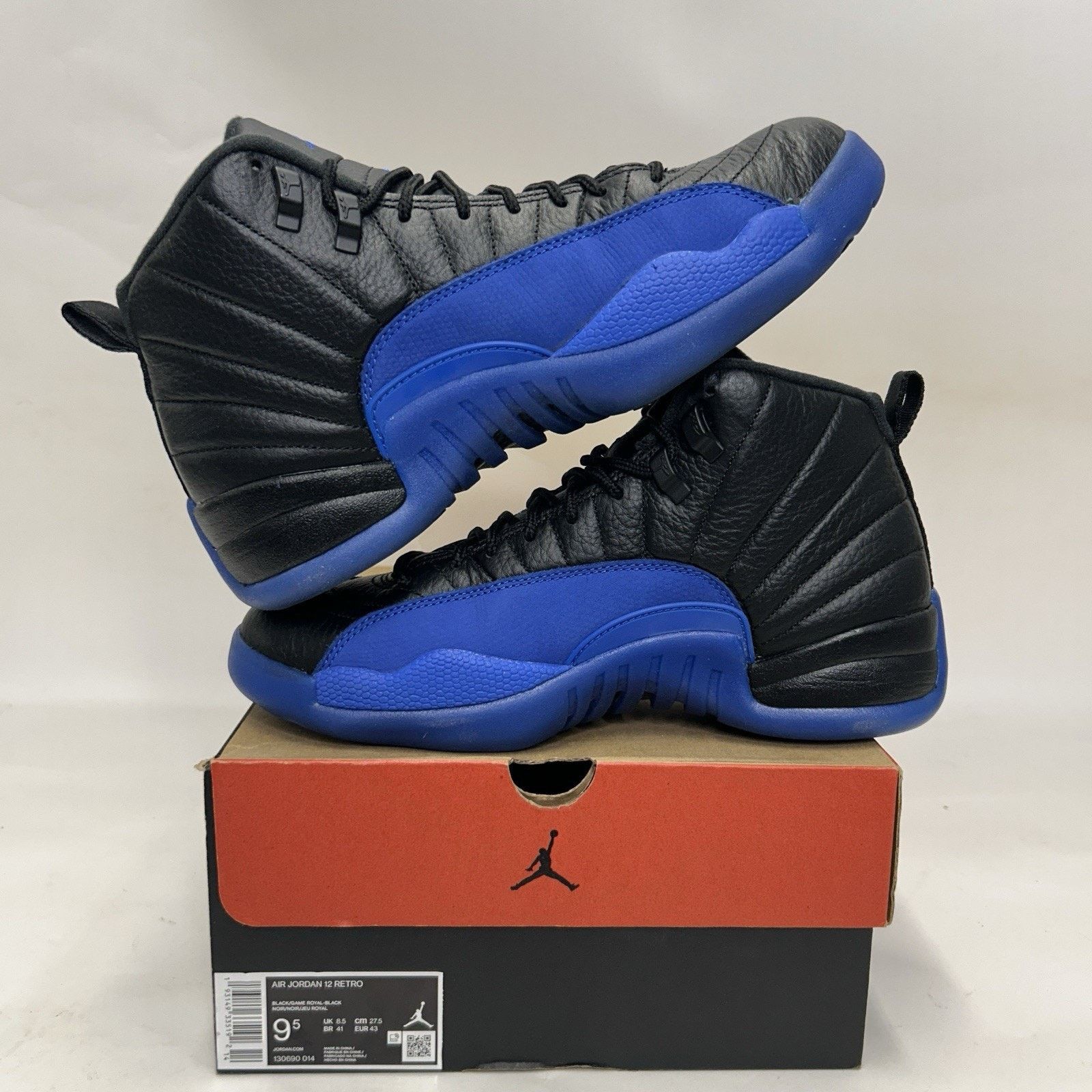 Jordan Brand Nike Air Jordan 12 Retro OG “Game Royal/Black Blue” Size US 9.5 / EU 42-43 - 3 Thumbnail