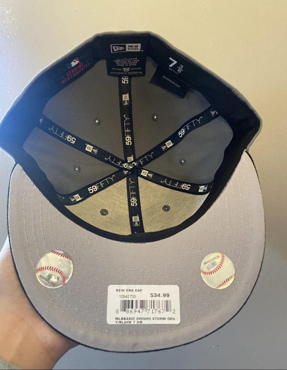 Hat Club × New Era Sportsworld Chicago white Sox plain Jane grey uv siz Size ONE SIZE - 4 Thumbnail