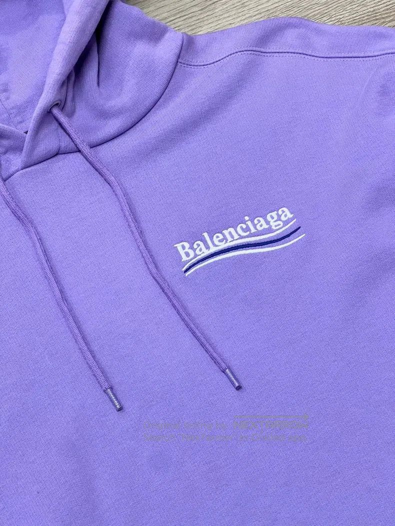 Balenciaga Balenciaga Sleeve Logo Hoodie M. Size US M / EU 48-50 / 2 - 2 Thumbnail