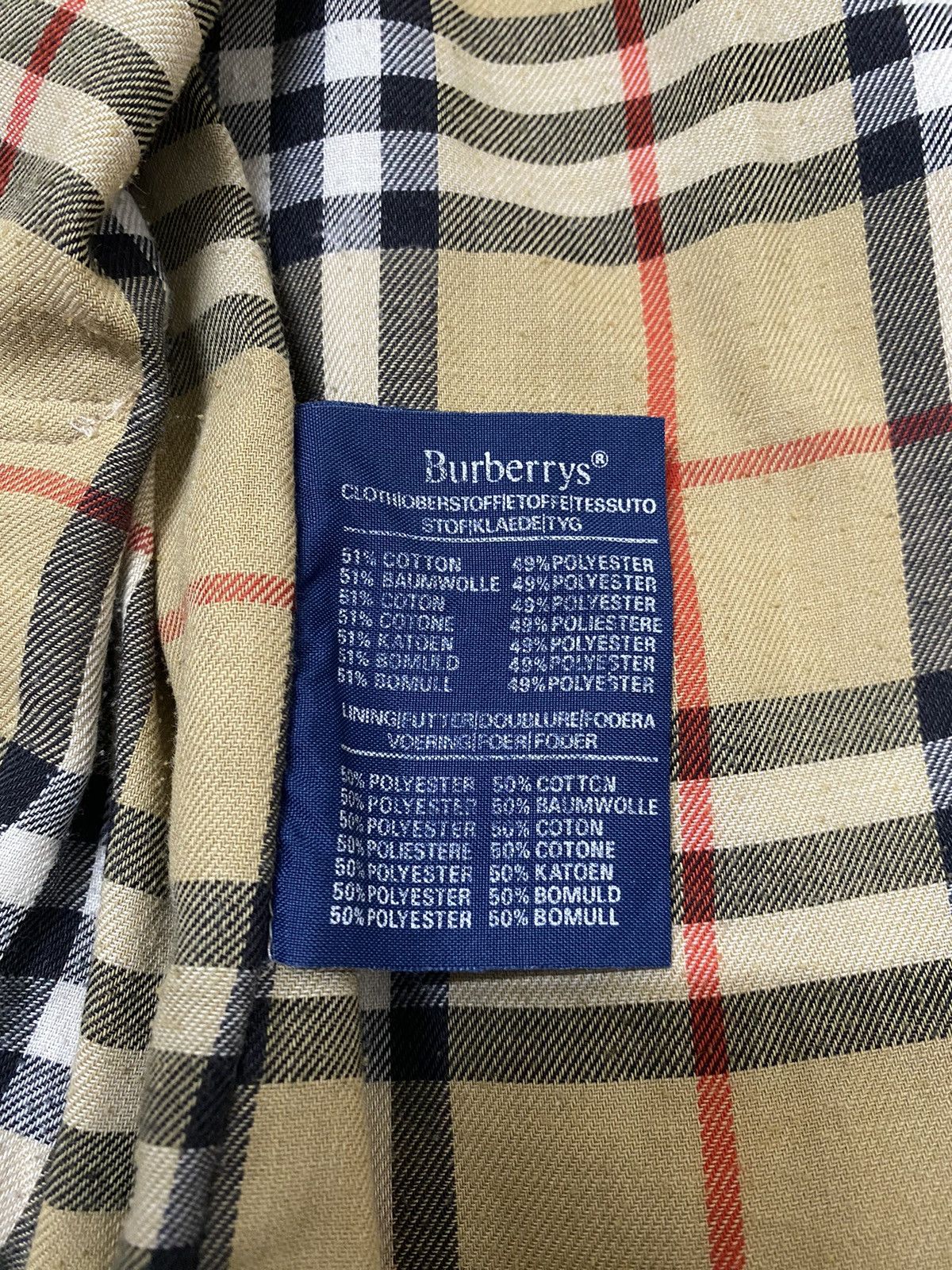 Burberry Prorsum × Vintage VINTAGE BURBERRYS’ PRORSUM TRENCH COAT Size US M / EU 48-50 / 2 - 9 Thumbnail