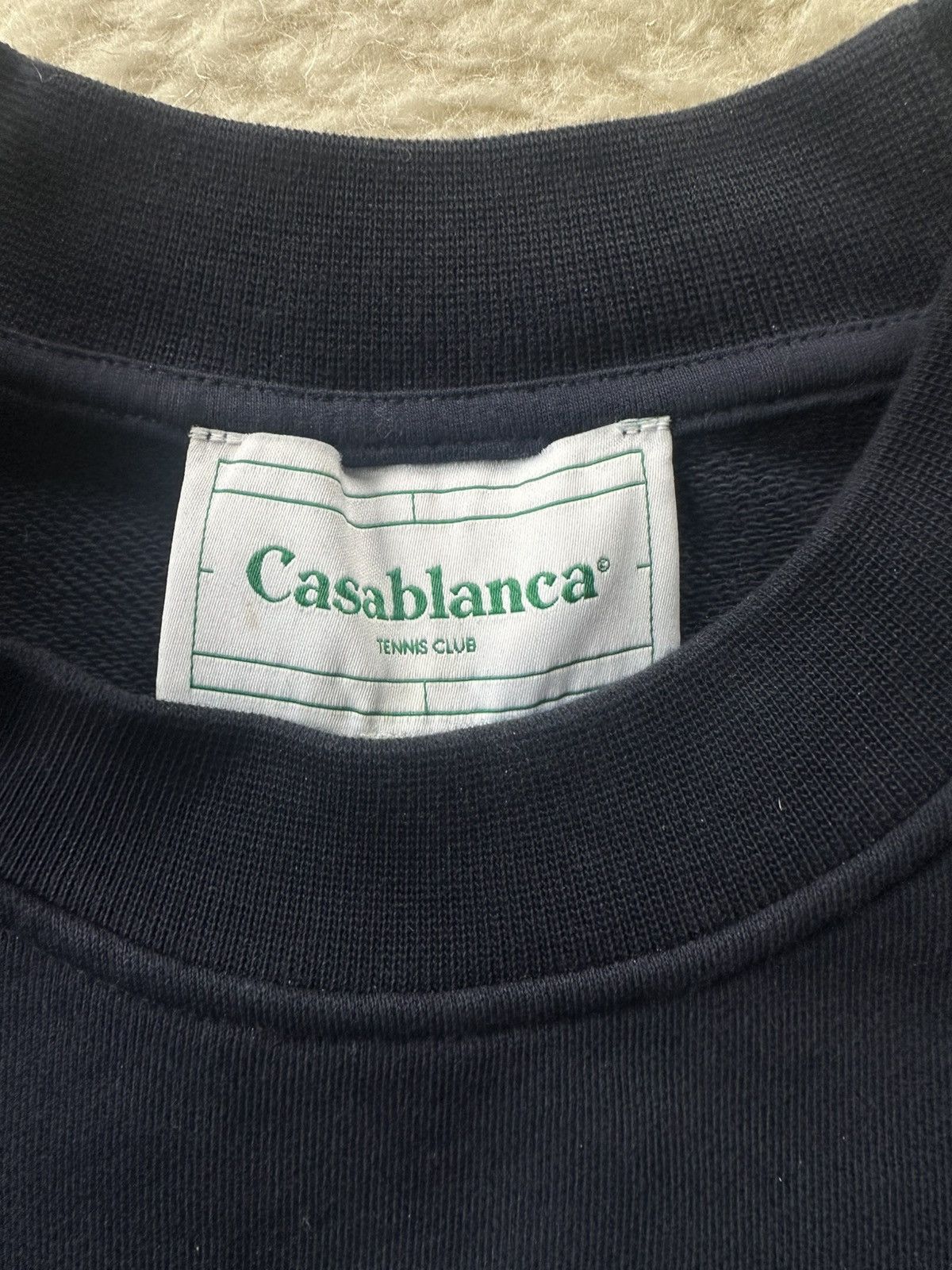 Casablanca RITZ CAZA LOGO SWEATER Size US L / EU 52-54 / 3 - 3 Thumbnail