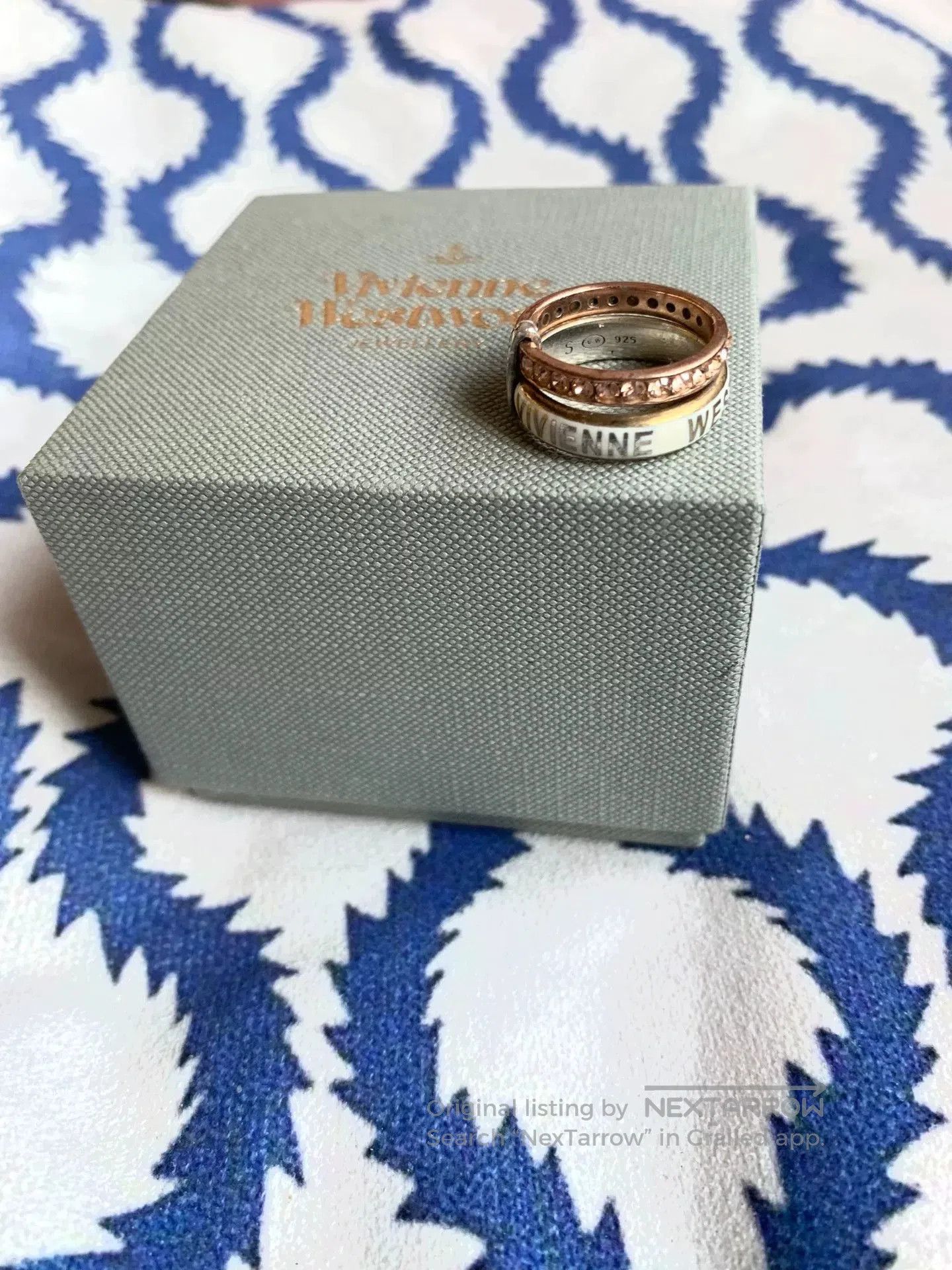 Vivienne Westwood vivienne westwood double layer ring. Size ONE SIZE - 1 Thumbnail