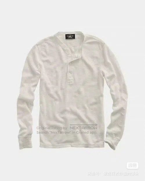 RRL Ralph Lauren RRL Double RL Henley Waffle Knit Top. Size US M / EU 48-50 / 2 - 1 Thumbnail