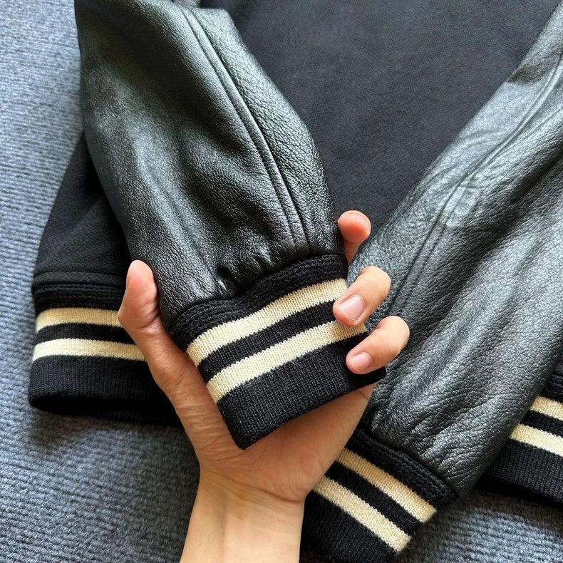 Saint Laurent Paris Saint Laurent Paris Saint Laurent Wool Baseball Jacket wit Size US M / EU 48-50 / 2 - 8 Thumbnail