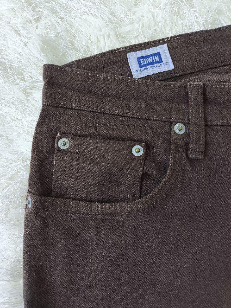 Edwin EDWIN 403 International Basic Regular Made in Japan Jeans Size US 32 / EU 48 - 6 Thumbnail