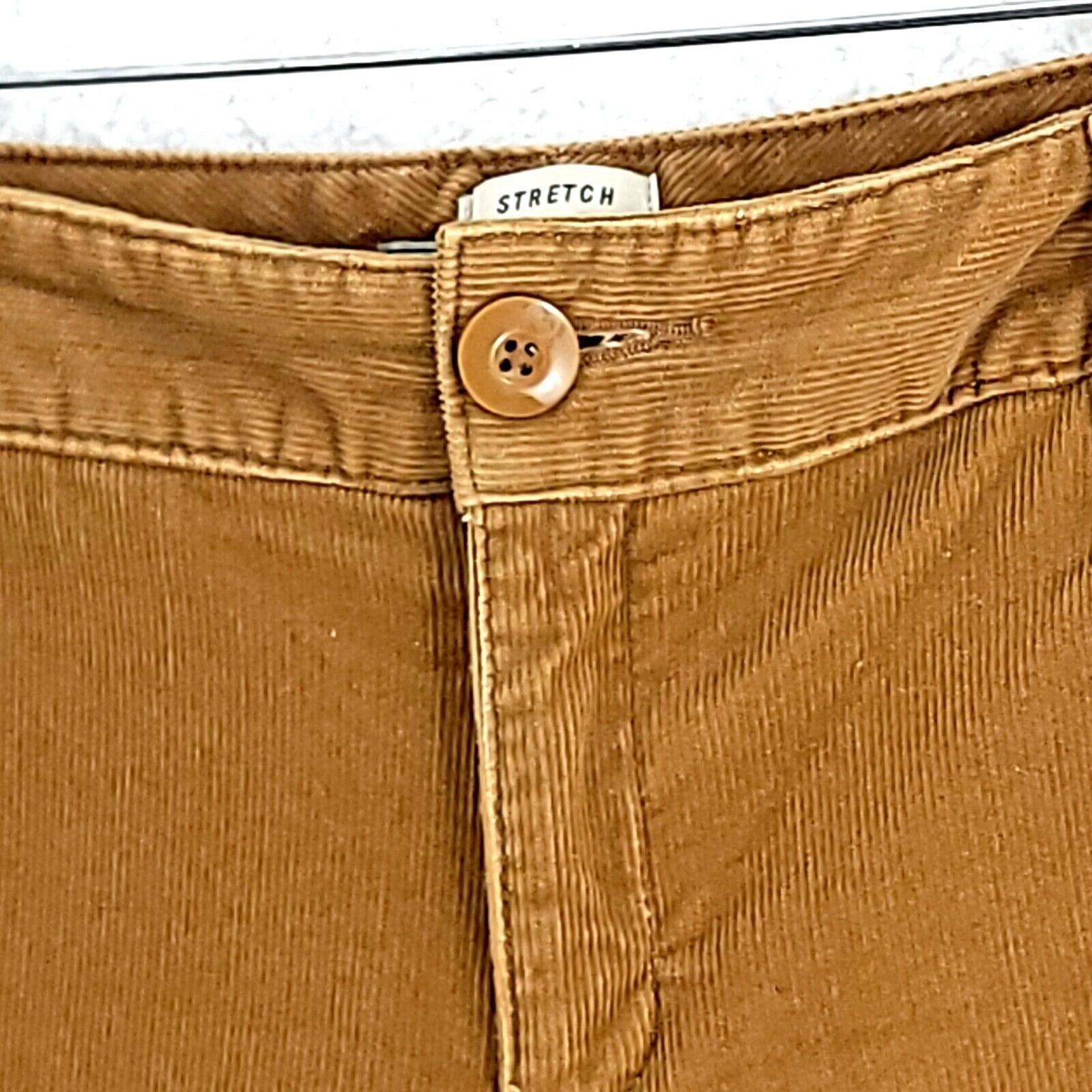 Old Navy Old Navy Stretch Low Waist Brown Corduroy Pants Size 8 Mid R Size 30" / US 8 / IT 44 - 3 Thumbnail