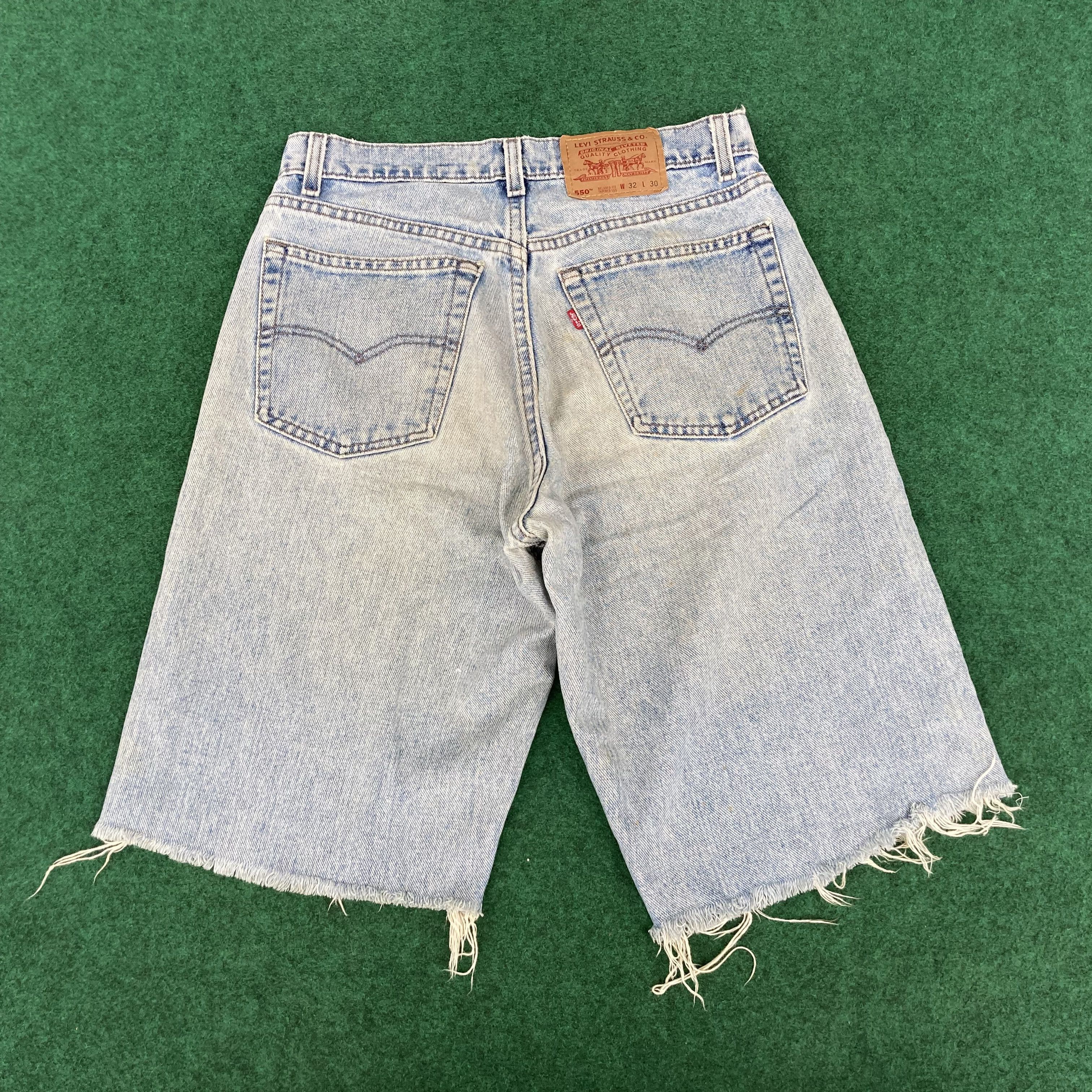 Levi's Vintage Levis 550 Short Sz 30 Jorts Jeans Size US 30 / EU 46 - 10 Thumbnail