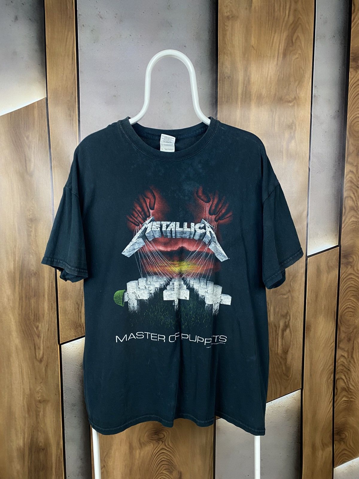 Metallica 🪦Vintage 2007 T-Shirt Metallica Master Of Puppets Promo Tee🪦 Size US XL / EU 56 / 4 - 1 Thumbnail