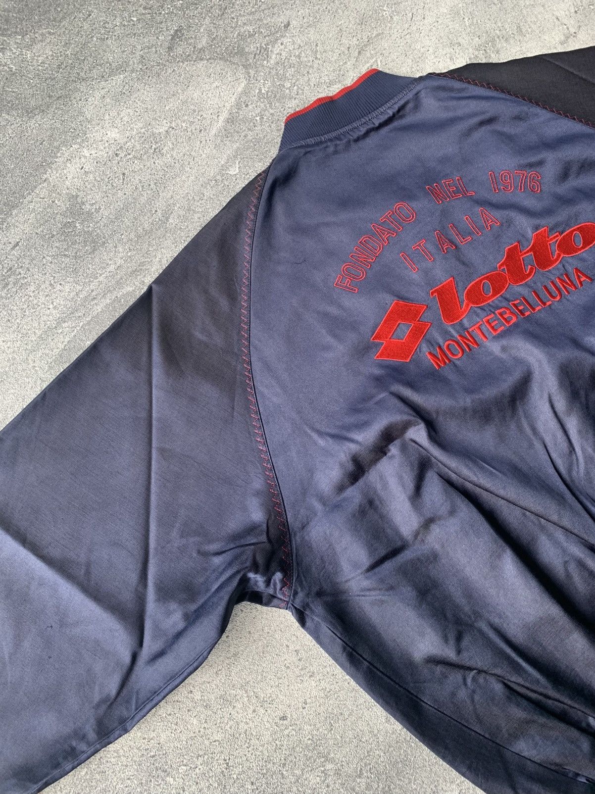 Lotto Sport vintage lotto montebelluna bomber jacket Size US XL / EU 56 / 4 - 3 Thumbnail