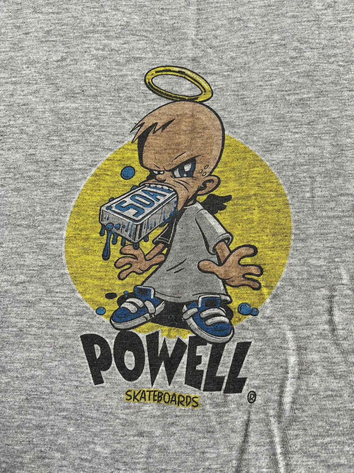 Powell Peralta Vintage 90s Powell Peralta Skateboards Angel BoyT-shirt Size US M / EU 48-50 / 2 - 3 Thumbnail