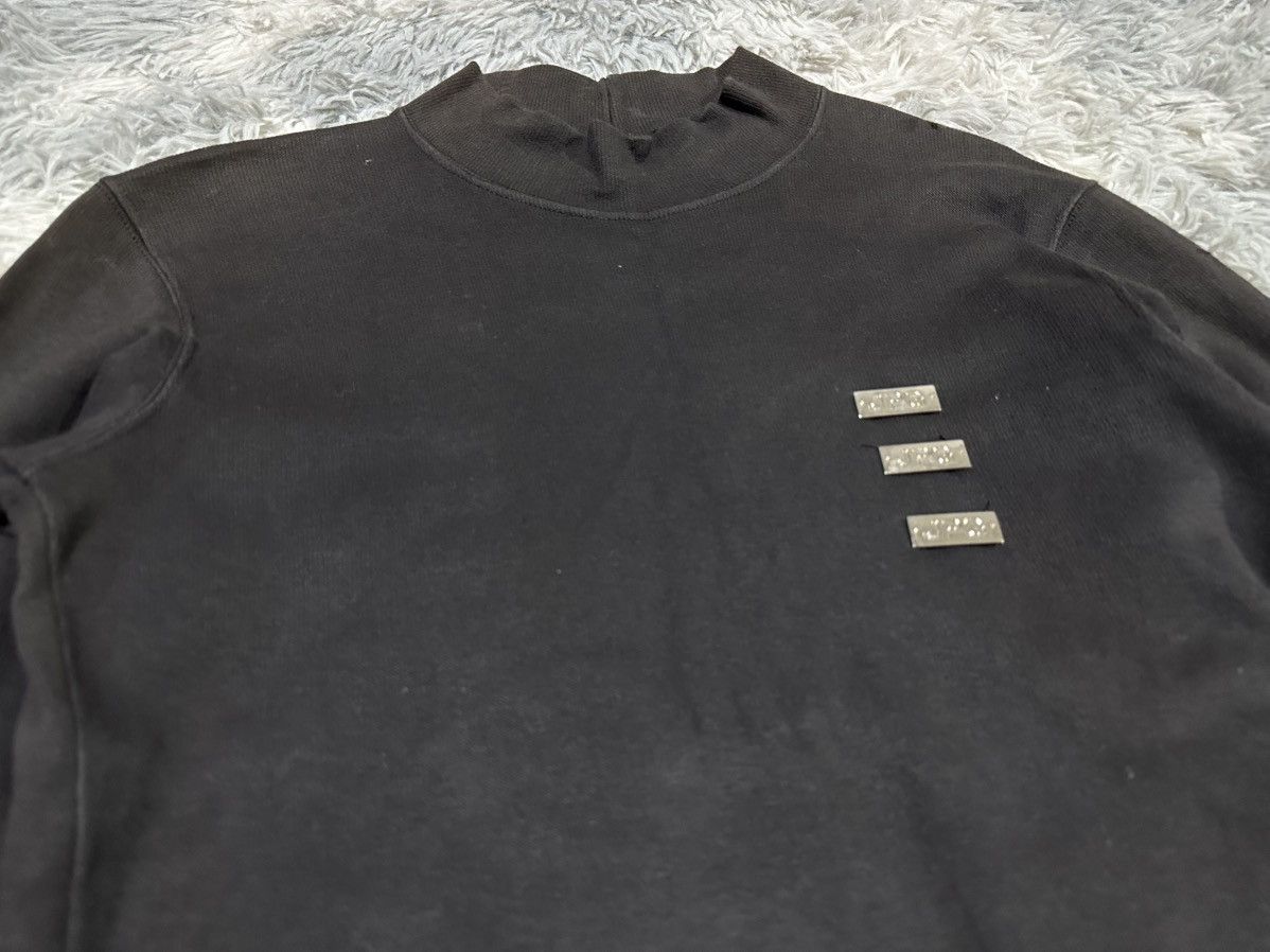 Jean Paul Gaultier 🔥Vintage Jean Paul Gautier Metal Plate Mock Neck Ls Shirt Size US S / EU 44-46 / 1 - 2 Thumbnail