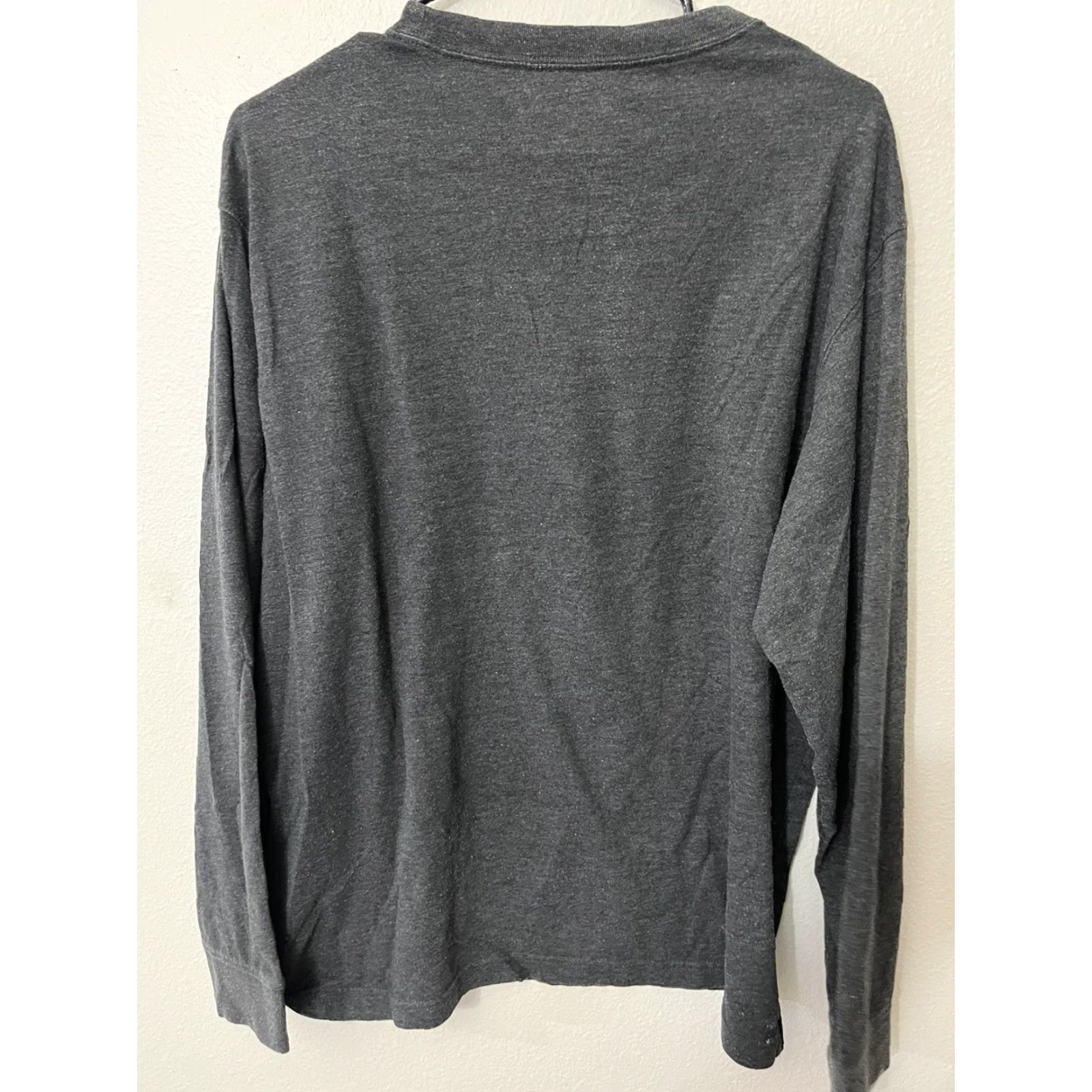 Eddie Bauer Eddie Bauer Shirt Mens Large Charcoal Gray Long Sleeve Crew Neck Pullover Size US L / EU 52-54 / 3 - 3 Thumbnail