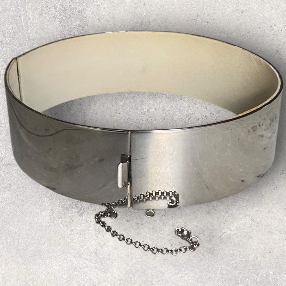 Celine × Phoebe Philo Resort 2011 Silver Brass Choker Size ONE SIZE - 4 Thumbnail