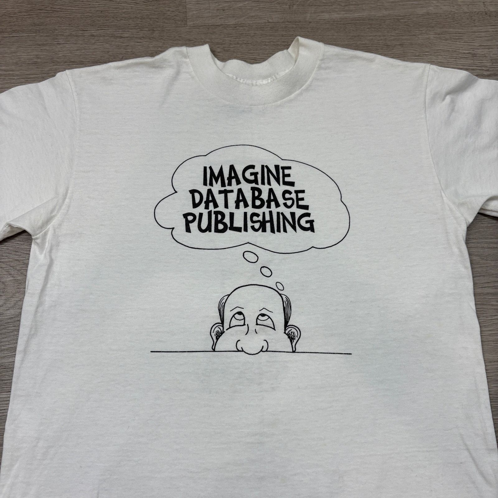 Vintage VTG 90s Image Datebase DB Publishing Lightbulb Shirt Men's L Size US L / EU 52-54 / 3 - 2 Thumbnail