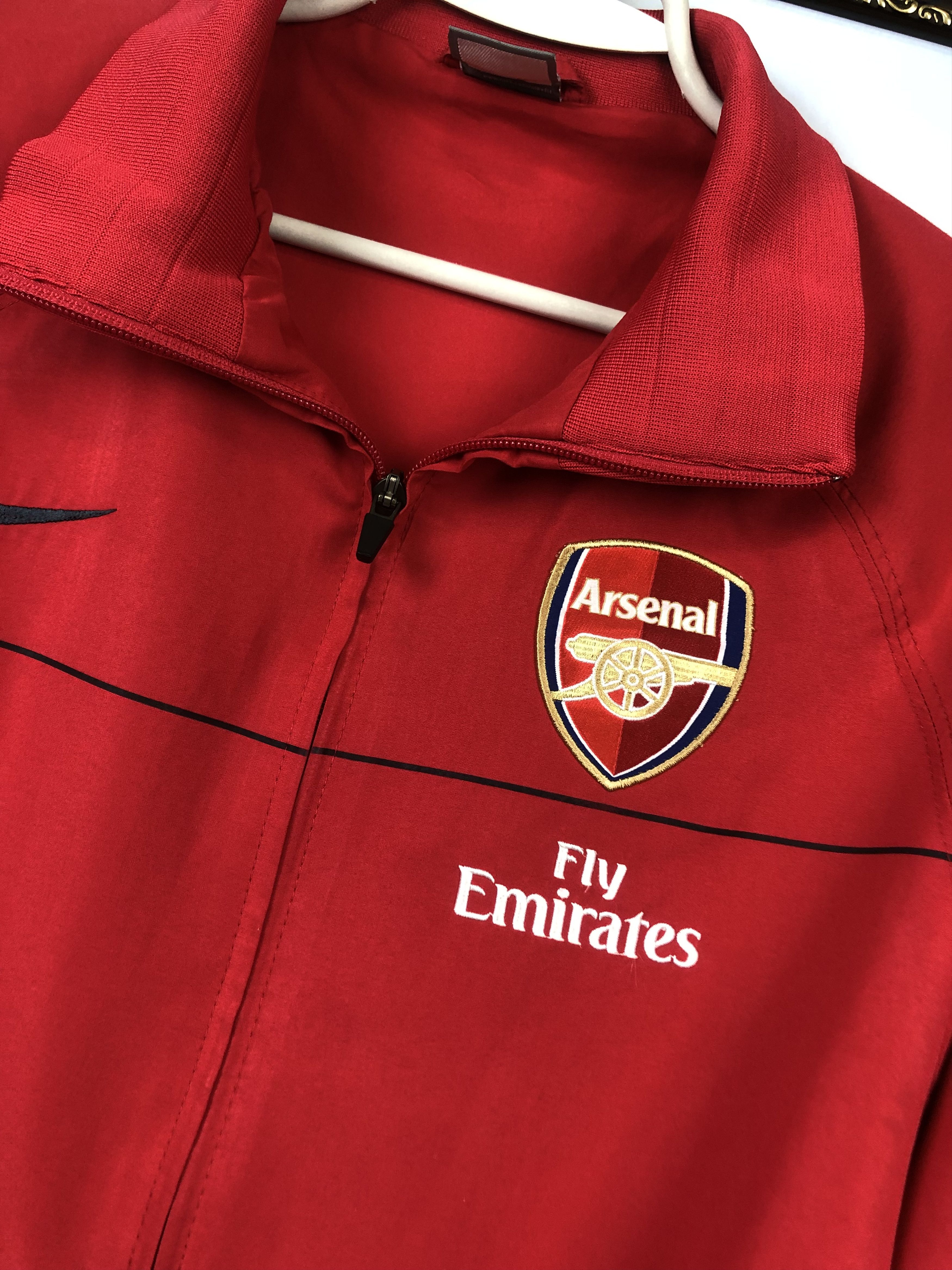 Nike Vintage Arsenal Football Soccer Jacket Gunners Track Top Size US M / EU 48-50 / 2 - 8 Thumbnail