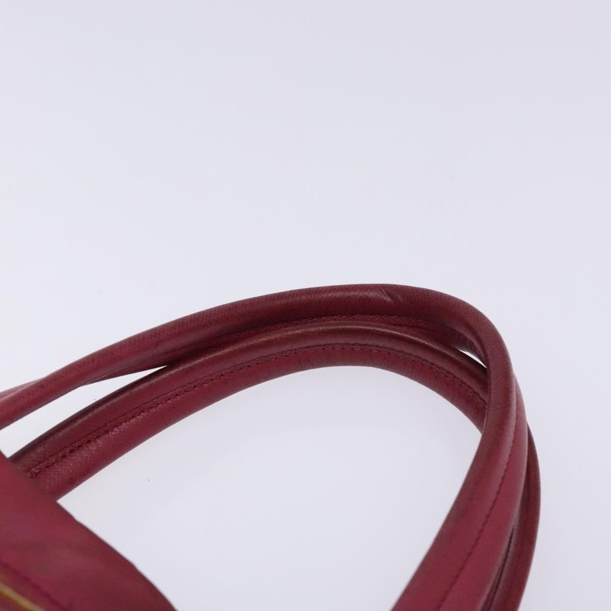 Prada PRADA Hand Bag Nylon Pink Gold Size ONE SIZE - 8 Thumbnail