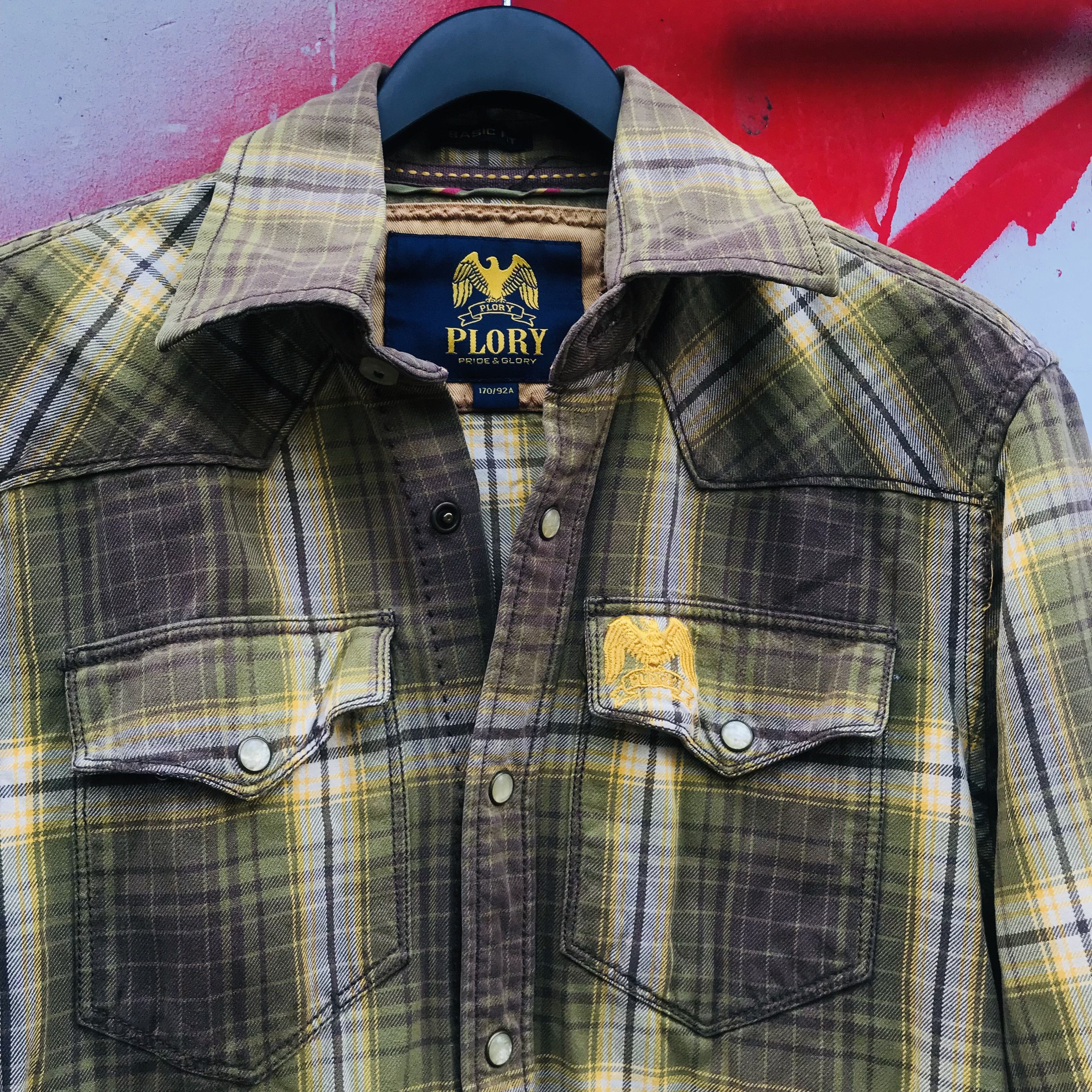 Vintage Vintage Plory Coastal Flannel Shirt Size US S / EU 44-46 / 1 - 3 Thumbnail