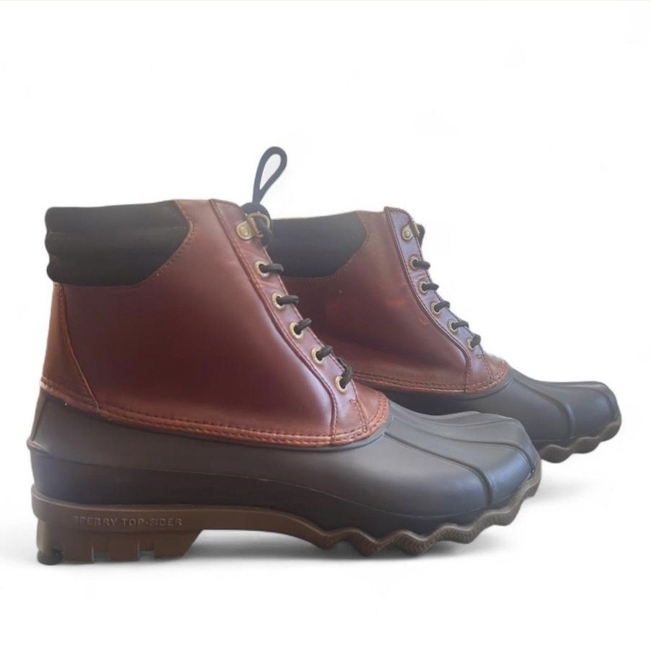 Sperry NWT Sperry Brown/Black Duck Boots Size US 9.5 Size US 9.5 / EU 42-43 - 3 Thumbnail