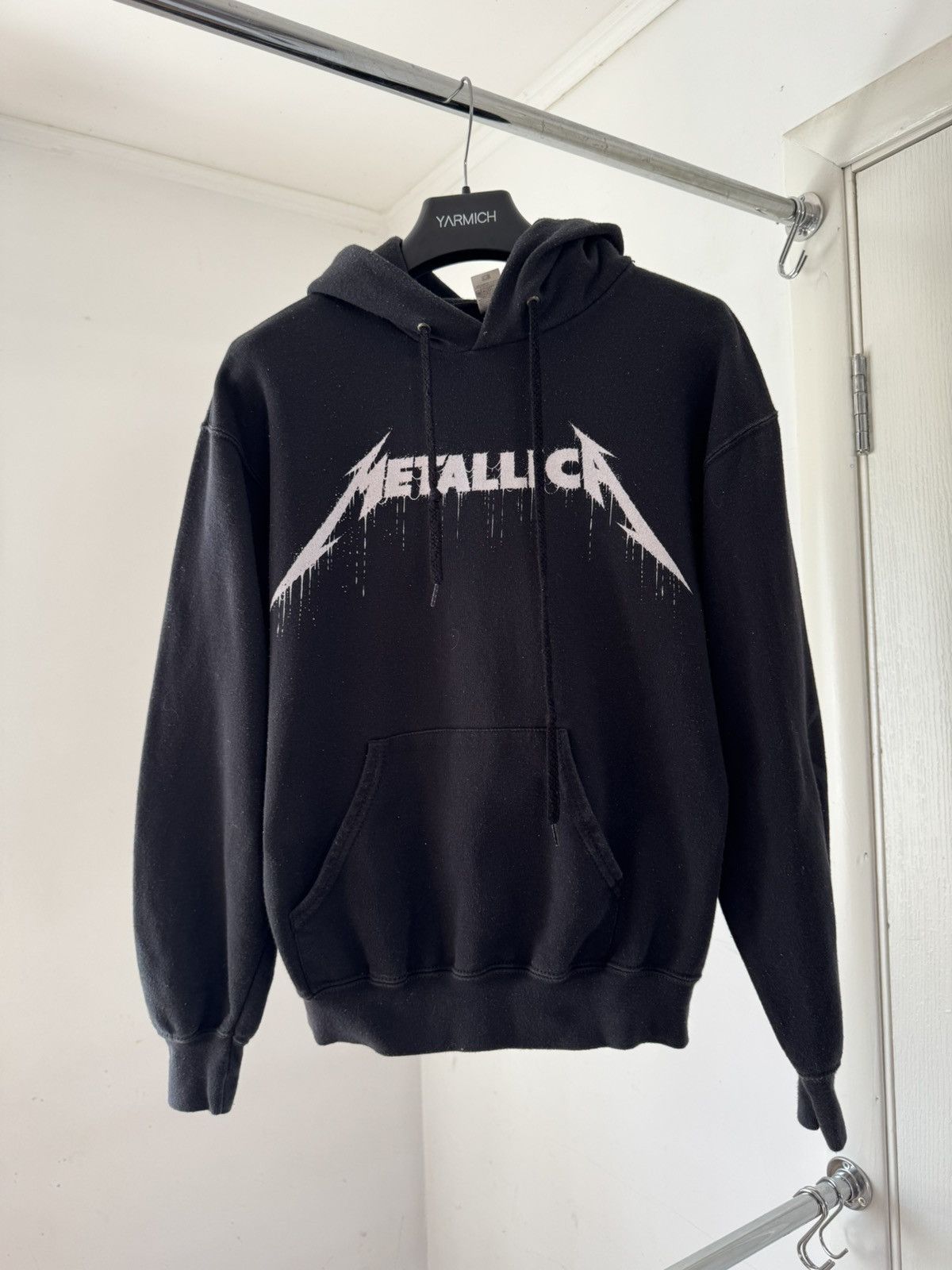 Band Tees Vintage Metallica Pusheads Band Printed Hoodie Size US M / EU 48-50 / 2 - 3 Thumbnail