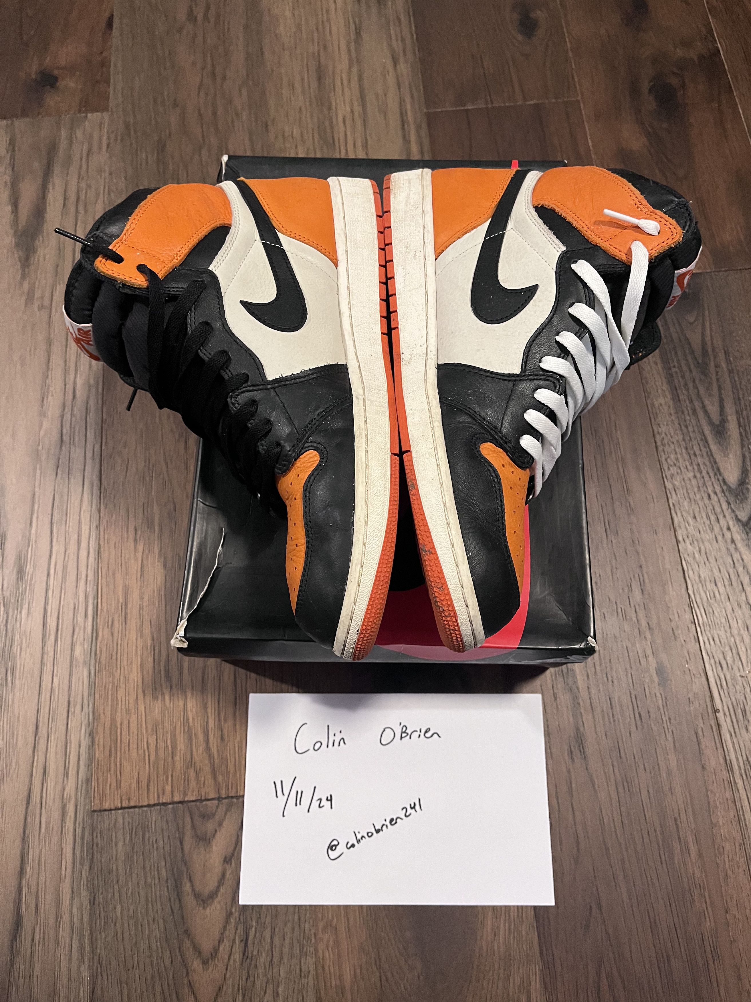 Nike Jordan 1 Shattered Backboard OG Size US 13 / EU 46 - 3 Thumbnail