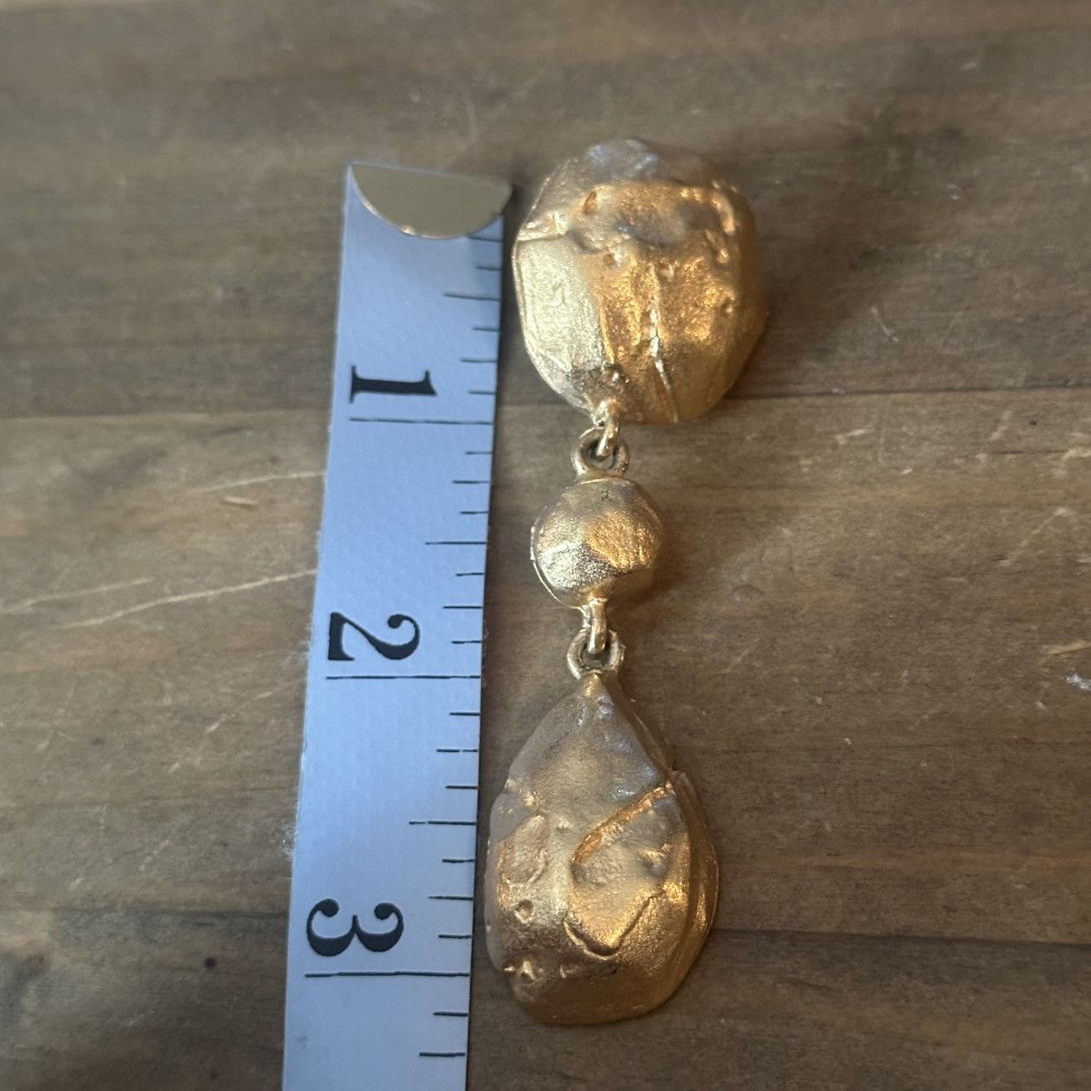 Givenchy Vintage Givenchy golden asteroid clip on dangle earrings Size ONE SIZE - 4 Thumbnail