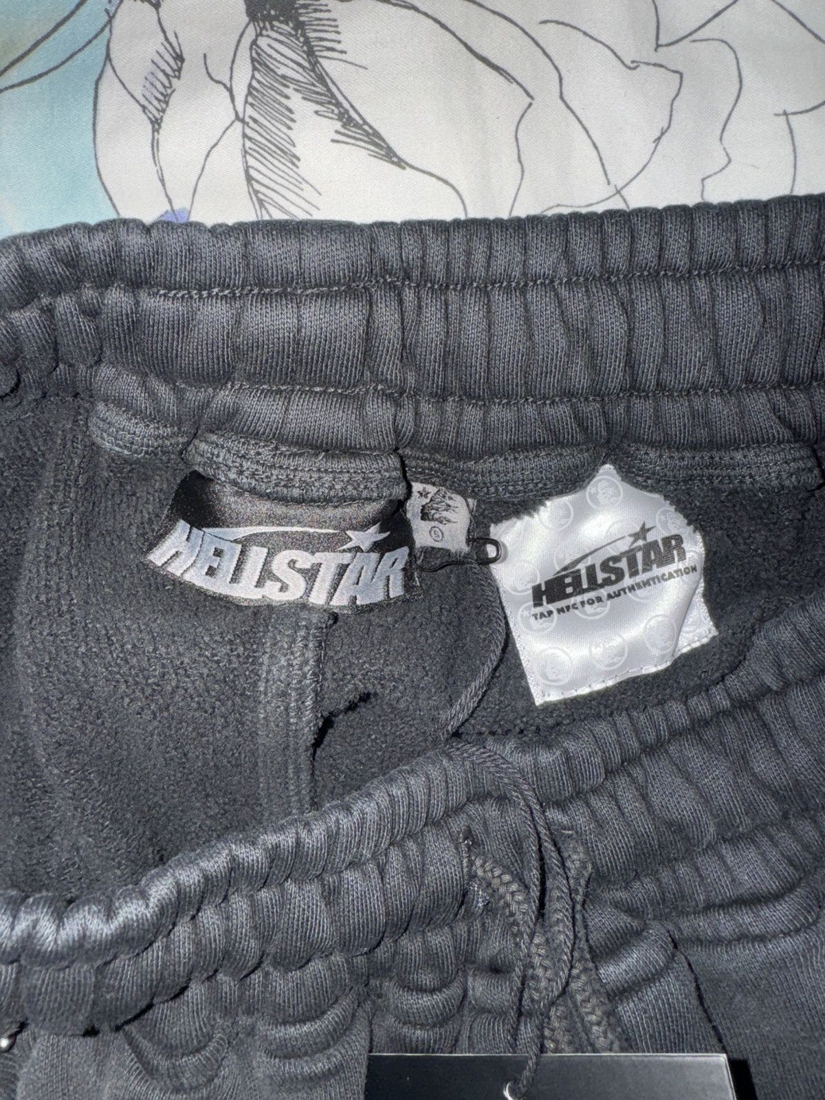 HELLSTAR Hellstar Tribal Laser Carpenter Shorts Black Size US 30 / EU 46 - 3 Thumbnail