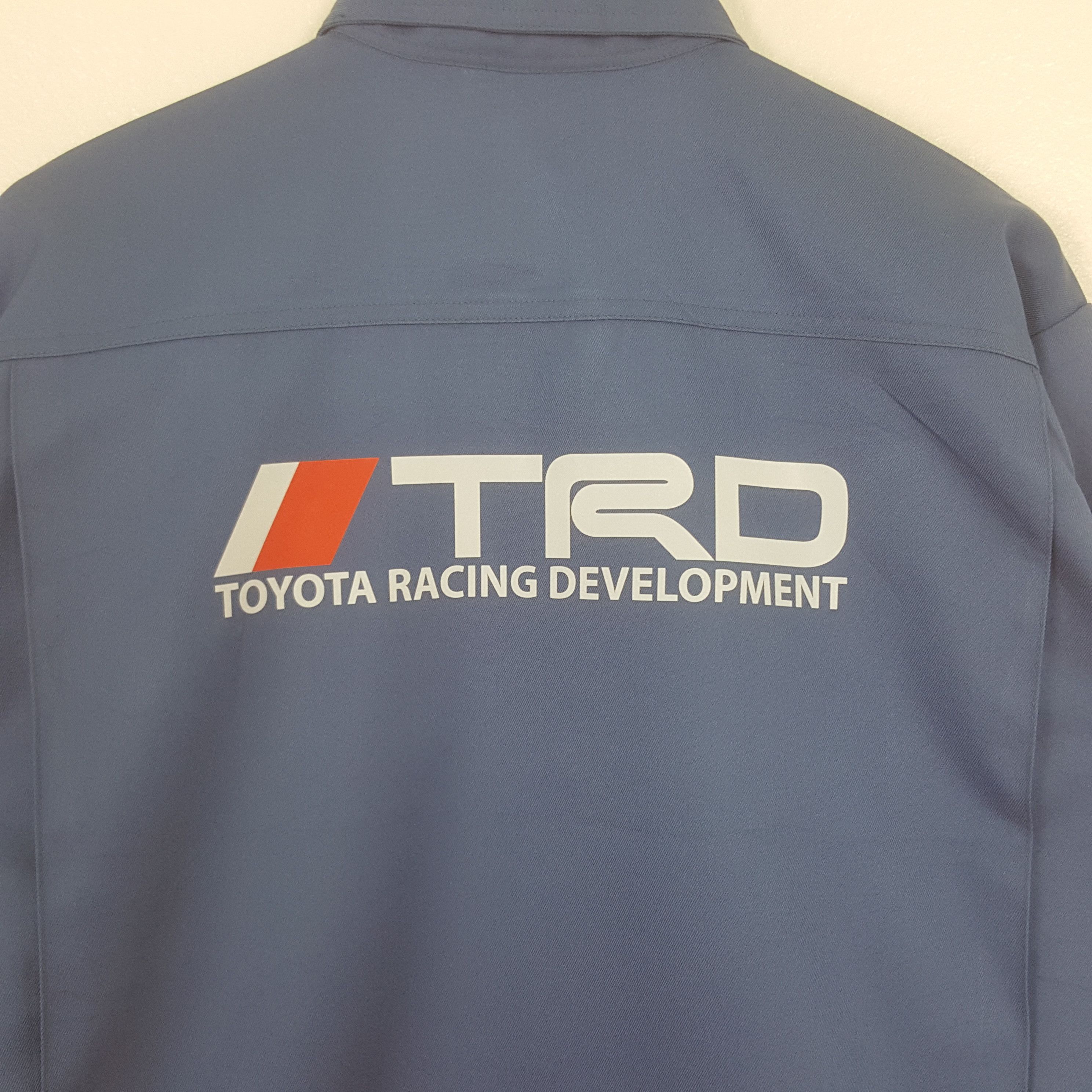 Japanese Brand Vintage Toyota Racing Development TRD Custom Jacket C320N20 Size US M / EU 48-50 / 2 - 2 Thumbnail