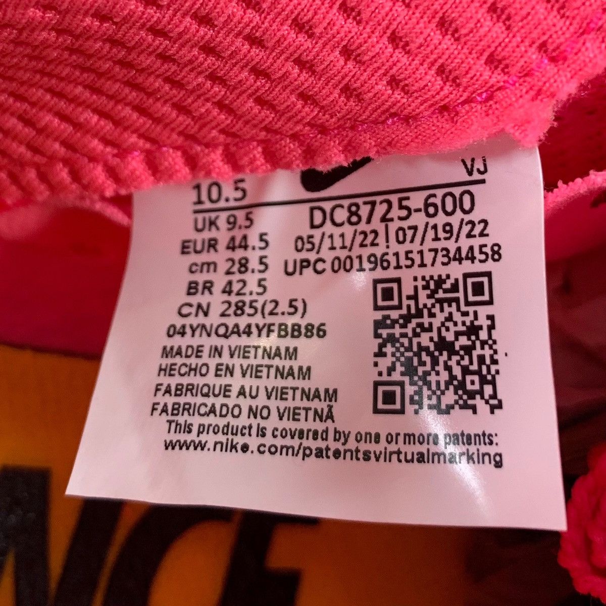 Nike Nike Zoom Rival Hyper Pink Laser Orange Running Spikes Size US 10.5 / EU 43-44 - 7 Thumbnail