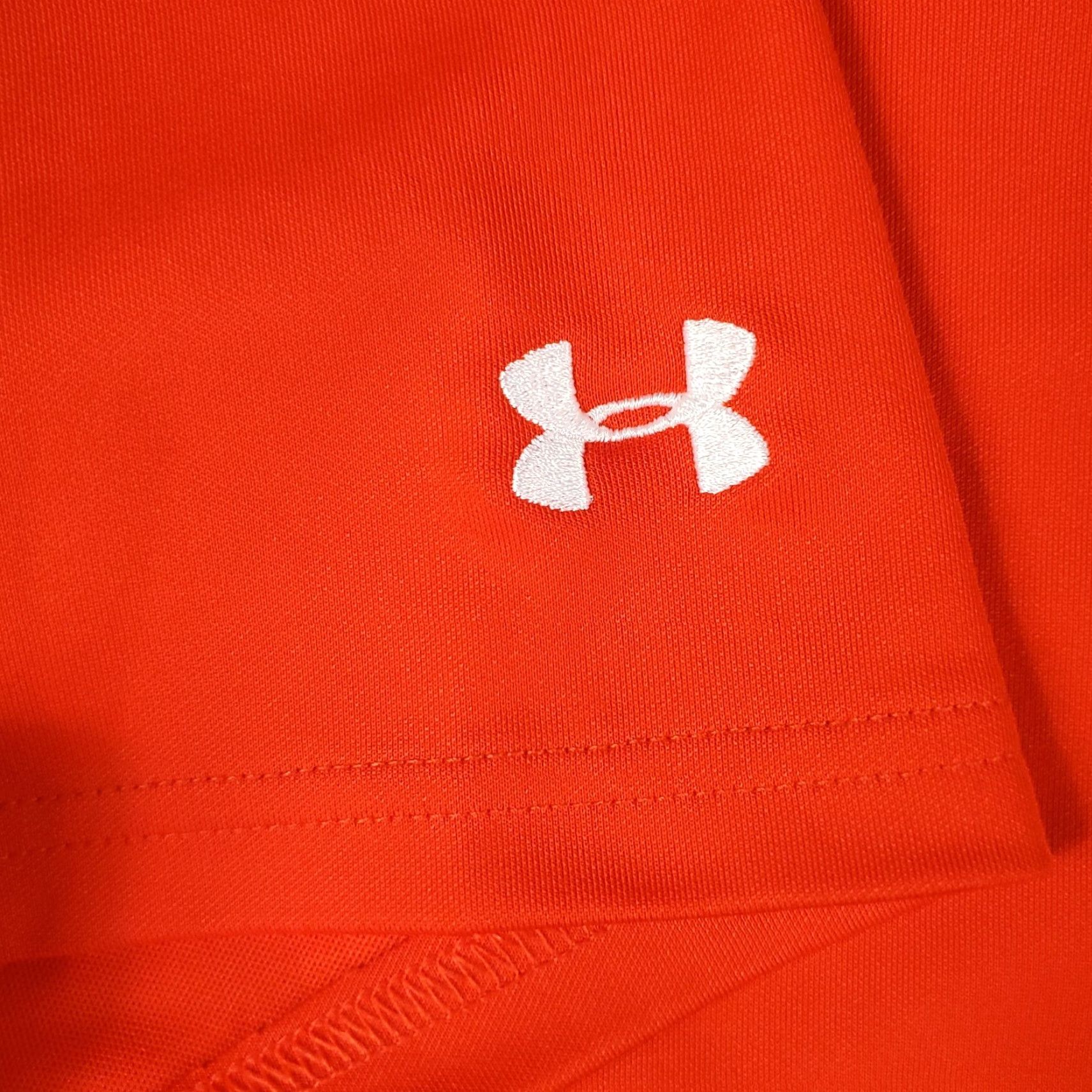 Under Armour Under Armour Polo Shirt Mens L Orange HeatGear Golf Casual Short Sleeve Polo Shirt Size US L / EU 52-54 / 3 - 4 Thumbnail