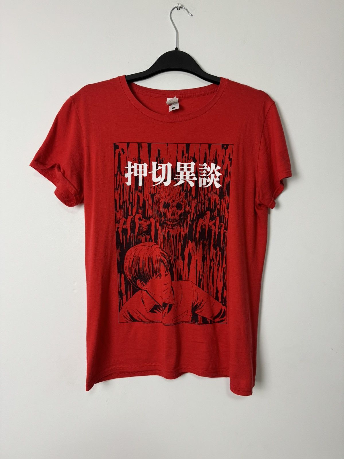 Japanese Brand Vintage Junji Ito Oshikiri Idan Anime Manga tee Japanese Size US M / EU 48-50 / 2 - 2 Thumbnail