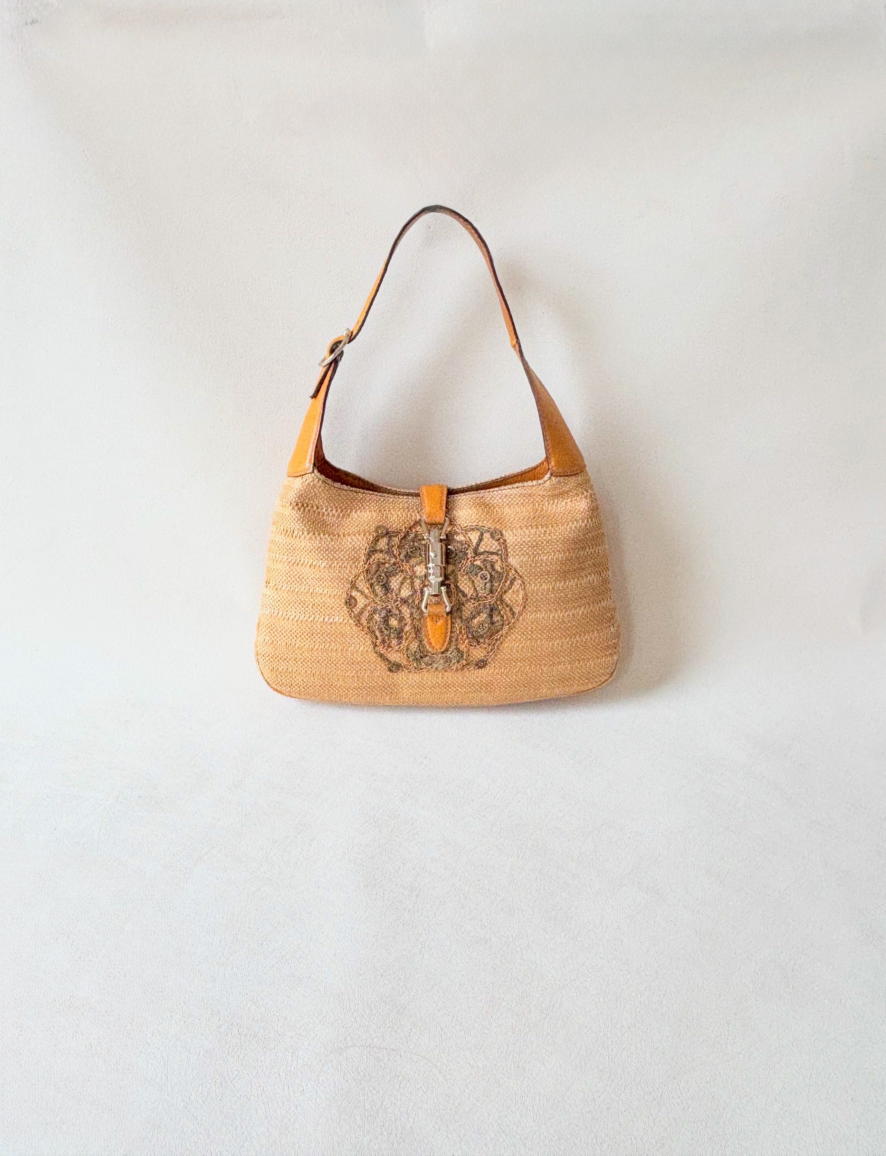 Gucci Sac Jackie Raphia Size ONE SIZE - 1 Thumbnail
