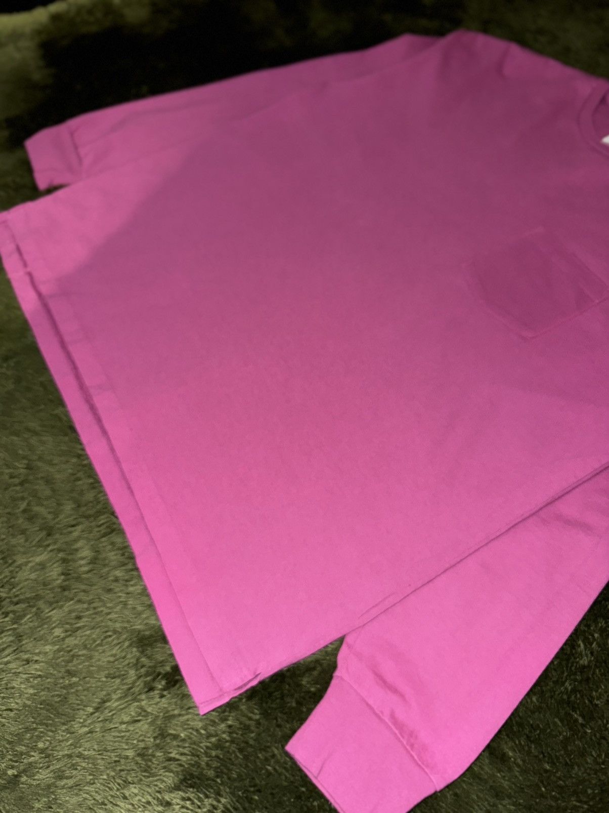 CAL O LINE [L] CAL O LINE Original Pocket Long Sleeve — Pink Size US L / EU 52-54 / 3 - 5 Thumbnail