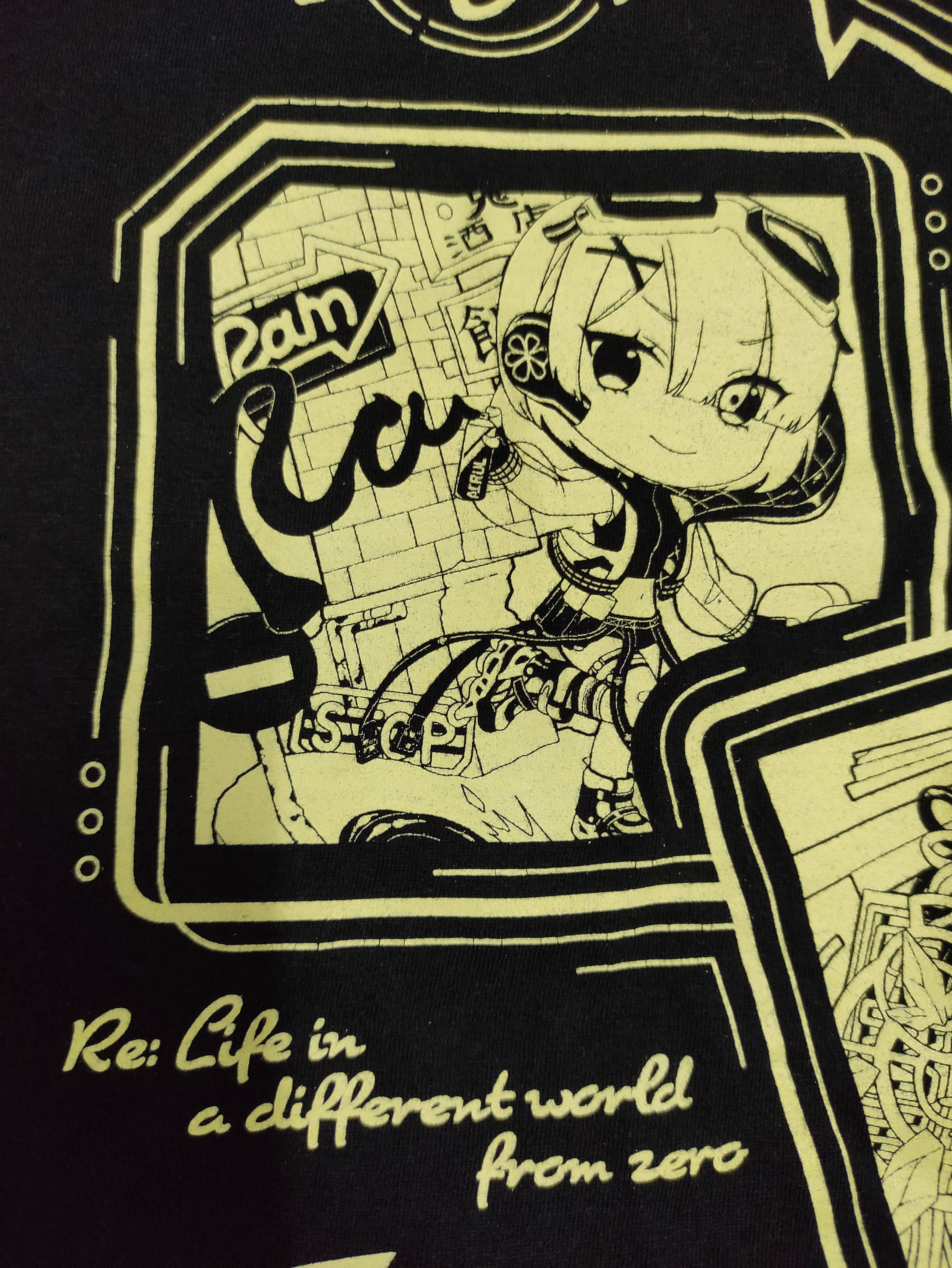 Anime RE: ZERO NEON CITY KADOKAWA ANIME MOVIE TEE Size US L / EU 52-54 / 3 - 5 Thumbnail