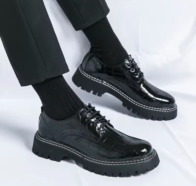 Japanese Brand Casual Classic Oxford Lace Up Loafers Boots Size US 9.5 / EU 42-43 - 5 Thumbnail