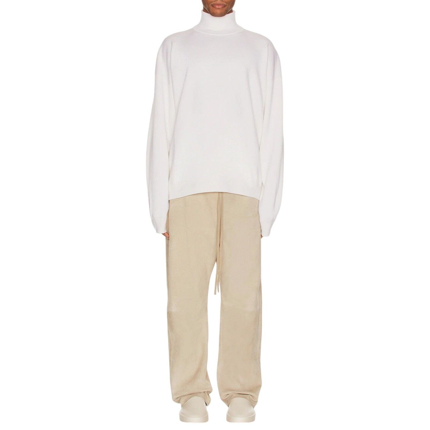 Fear of God Fear of God Eternal Merino Wool Turtleneck in Cream XX-Large Size US XXL / EU 58 / 5 - 6 Thumbnail
