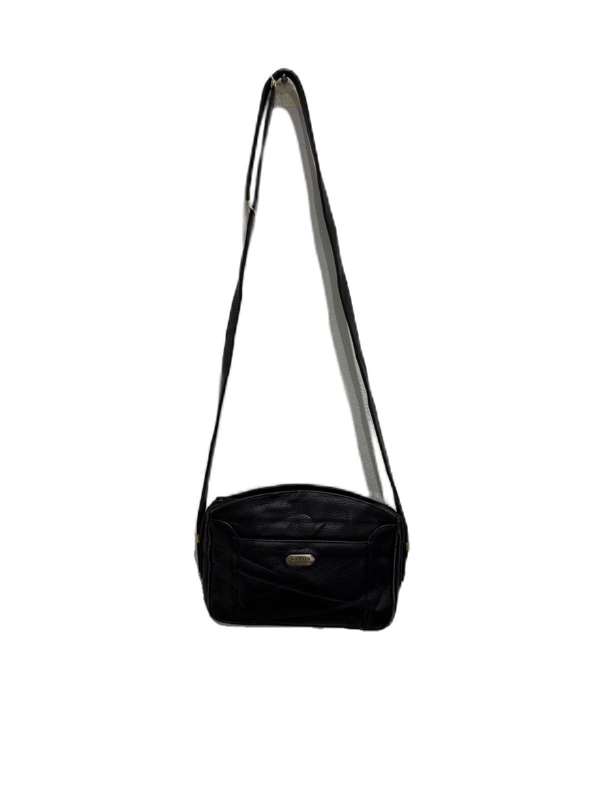 Lanvin Vintage Lanvin Soft Leather Sling Bag Made in Japan Size ONE SIZE - 1 Thumbnail