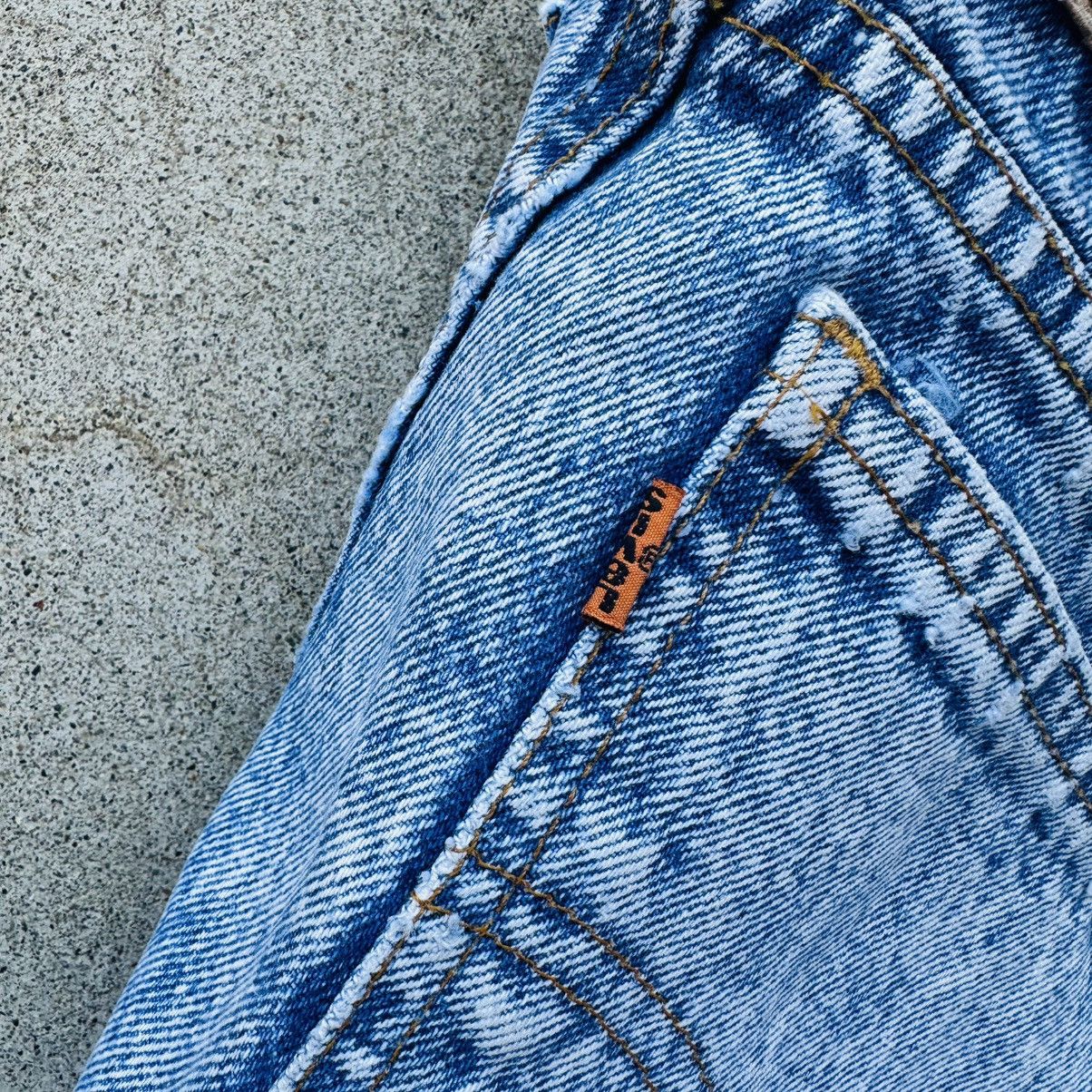 Levi's Vintage Levi’s 550 Orange Tab Jeans Made In USA Stone Wash Size US 34 / EU 50 - 5 Thumbnail