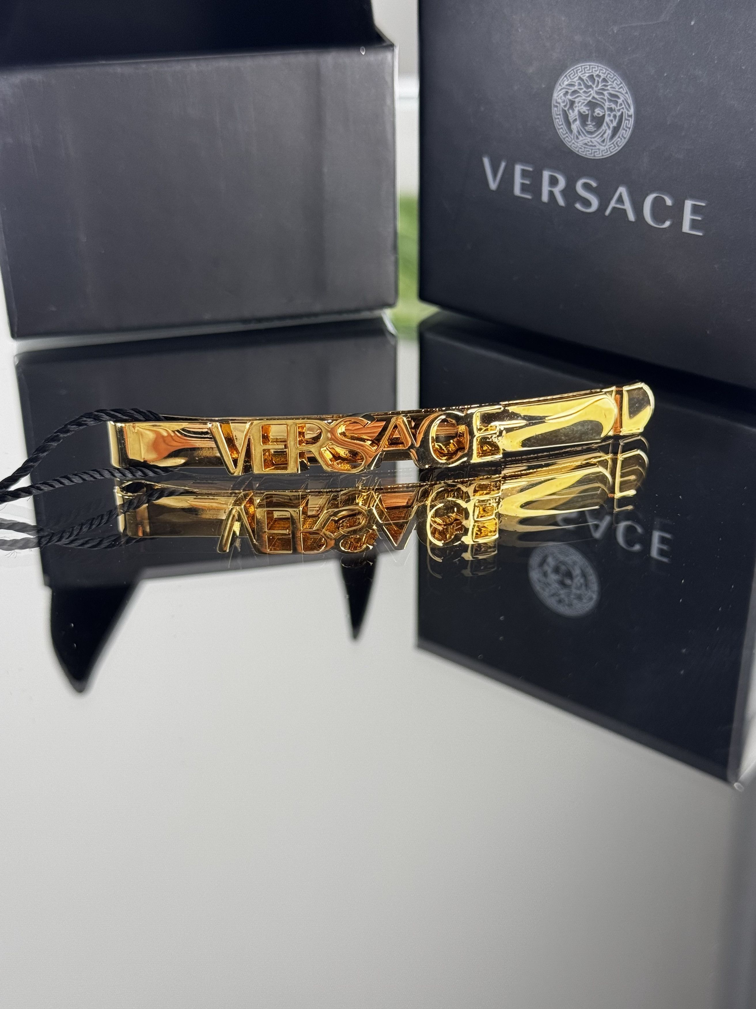 Versace Tribute Medusa Hair Clip Size ONE SIZE - 2 Thumbnail