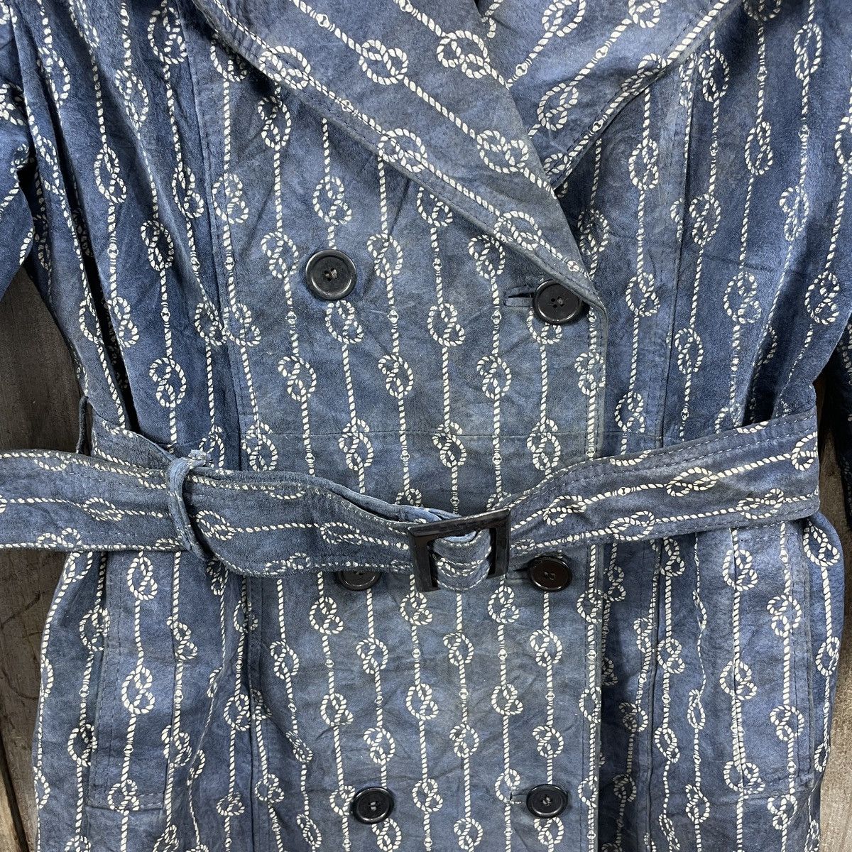 Japanese Brand Japanese Brand Tokyo An Co, LTD. Leather Trench Coat Size M / US 6-8 / IT 42-44 - 7 Thumbnail