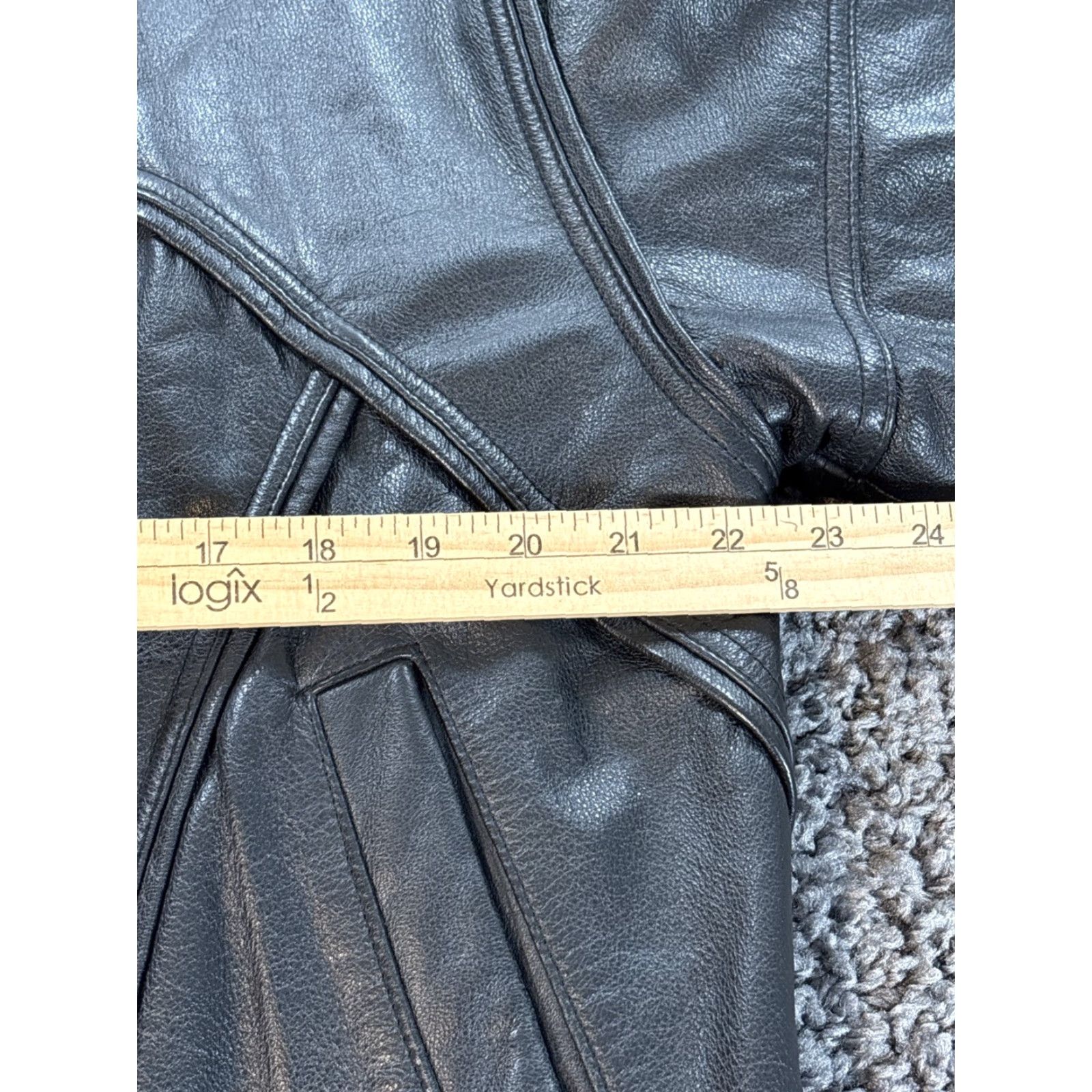 Vintage VINTAGE Wilsons Leather Bomber Jacket Mens L Black Thinsulate Thermal Lined Biker Size US L / EU 52-54 / 3 - 3 Thumbnail